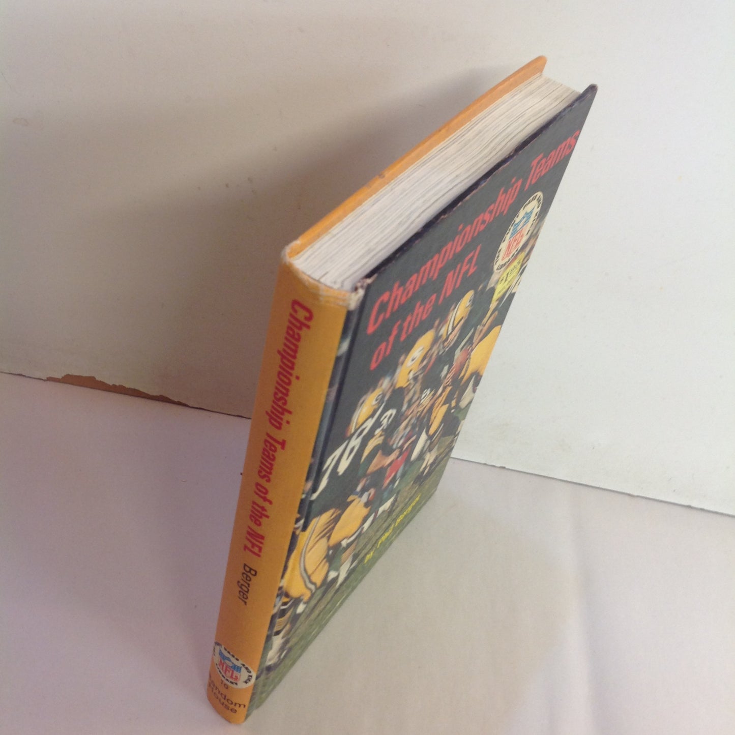 Vintage 1968 Hardcover NFL Punt Pass and Kick Library: Championship Teams of the NFL Phil Berger
