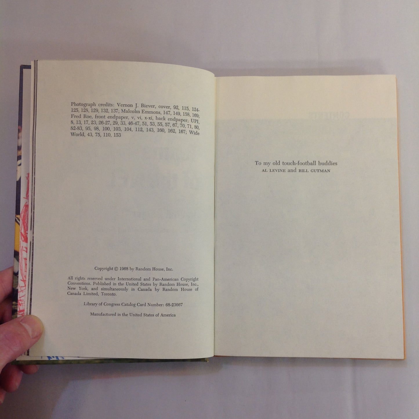 Vintage 1968 Hardcover NFL Punt Pass and Kick Library: Championship Teams of the NFL Phil Berger