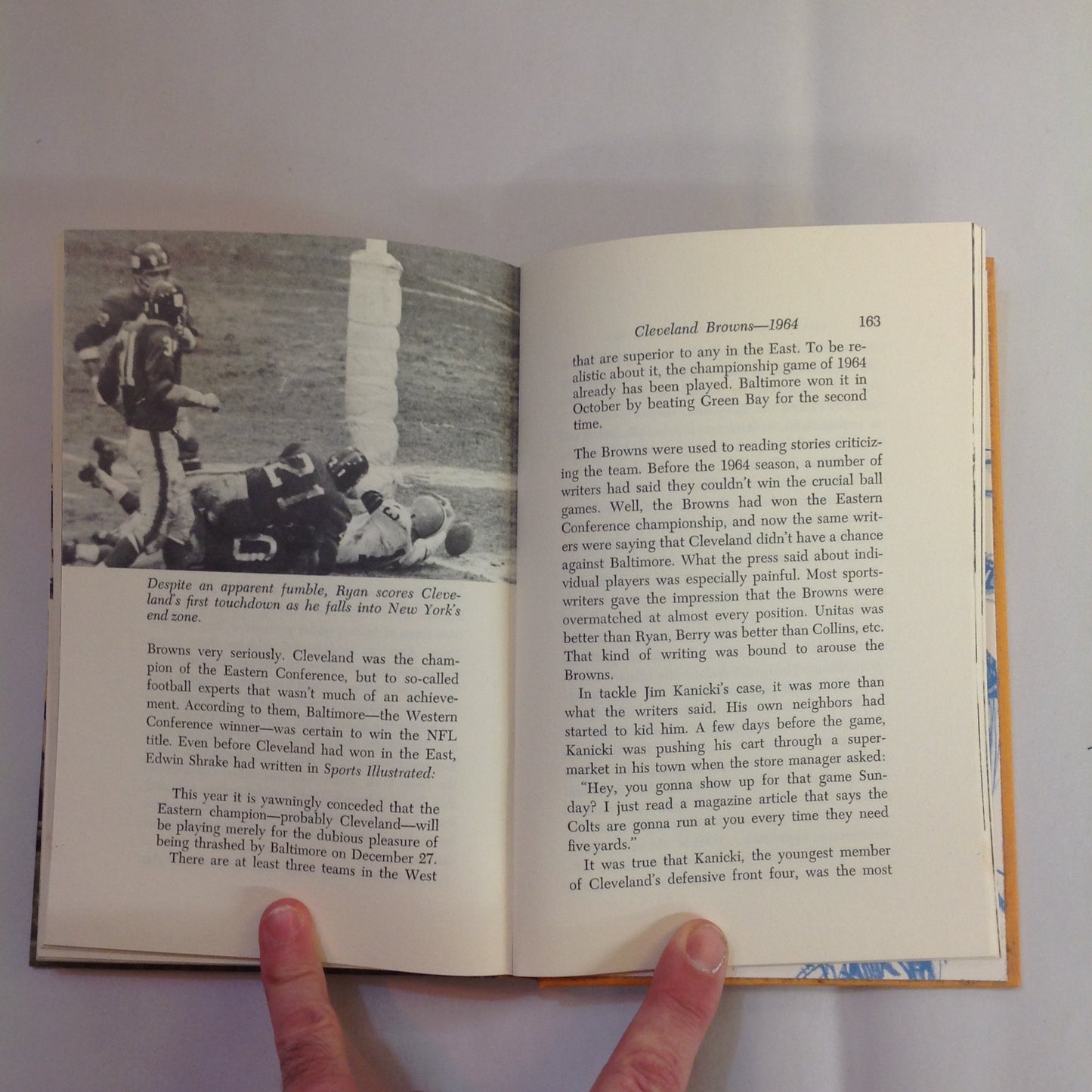 Vintage 1968 Hardcover NFL Punt Pass and Kick Library: Championship Teams of the NFL Phil Berger