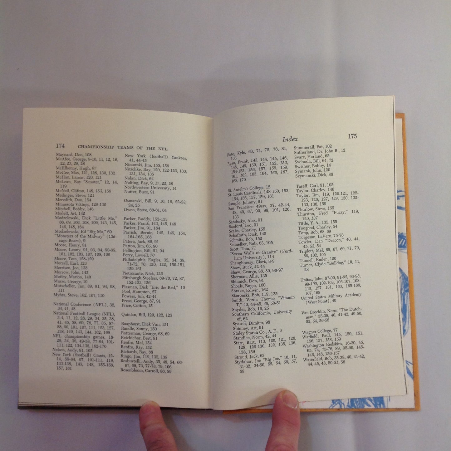 Vintage 1968 Hardcover NFL Punt Pass and Kick Library: Championship Teams of the NFL Phil Berger