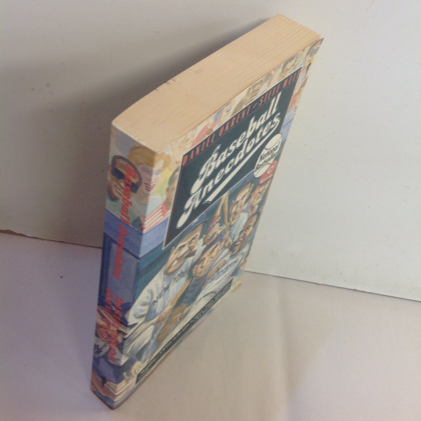 Vintage 1990 Trade Paperback Baseball Anecdotes Daniel Okrent Steve Wulf First Edition
