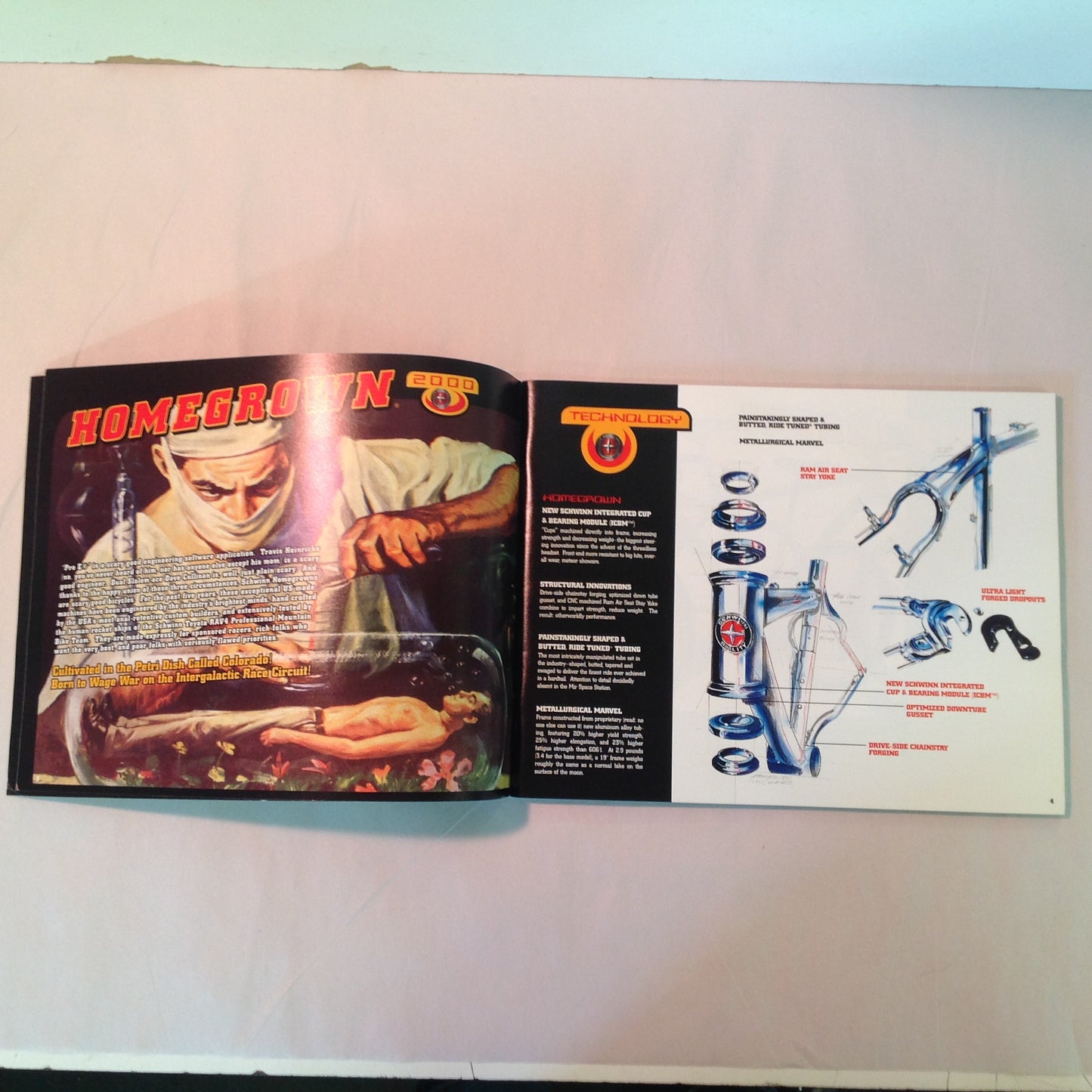 Vintage 1999 Schwinn 2000 Bicycles Technical Revelations New Millennium Brochure
