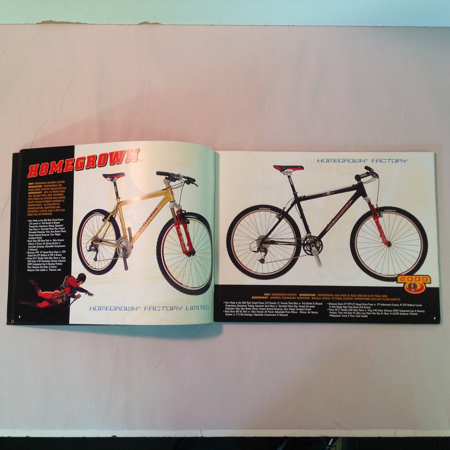 Vintage 1999 Schwinn 2000 Bicycles Technical Revelations New Millennium Brochure
