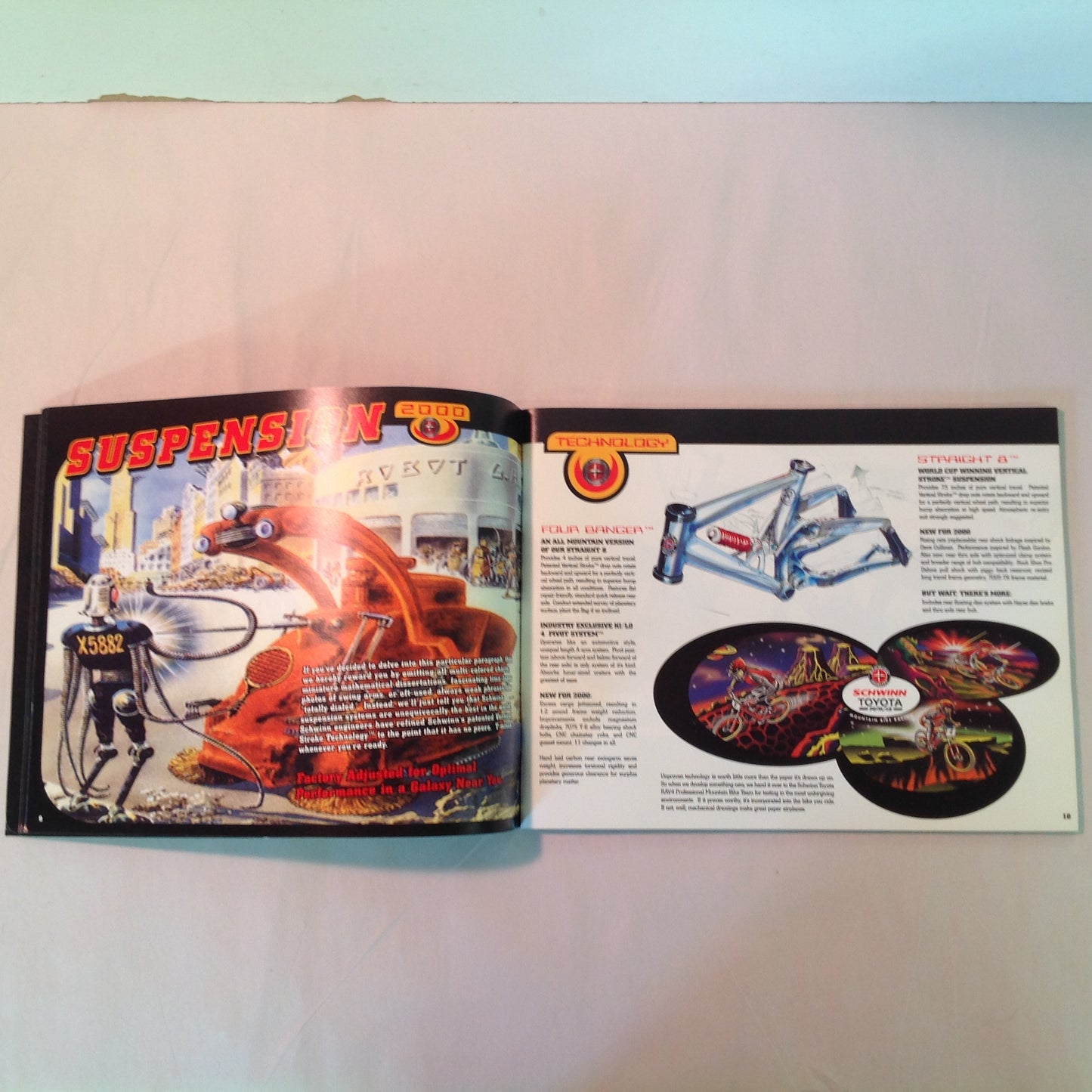 Vintage 1999 Schwinn 2000 Bicycles Technical Revelations New Millennium Brochure