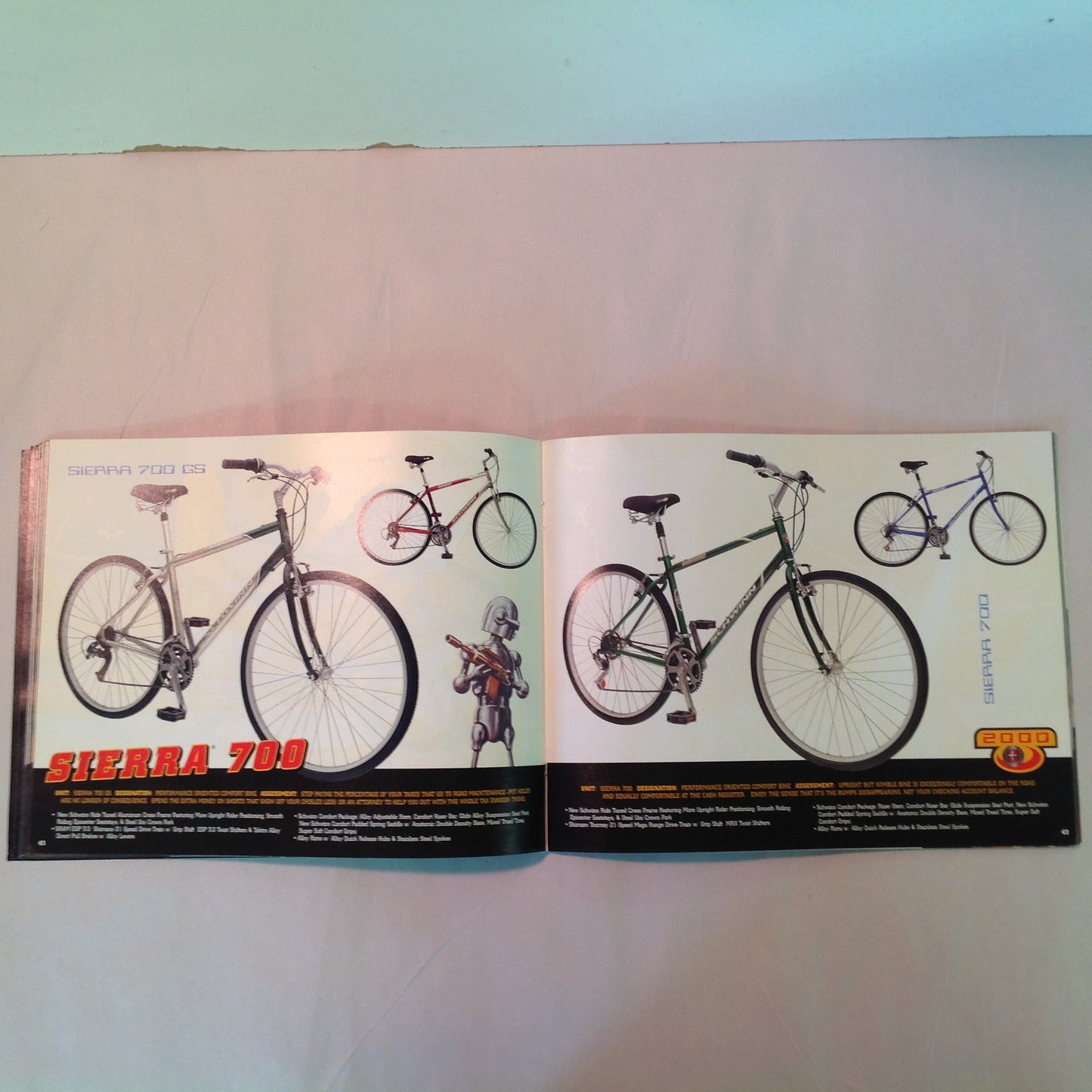 Vintage 1999 Schwinn 2000 Bicycles Technical Revelations New Millennium Brochure