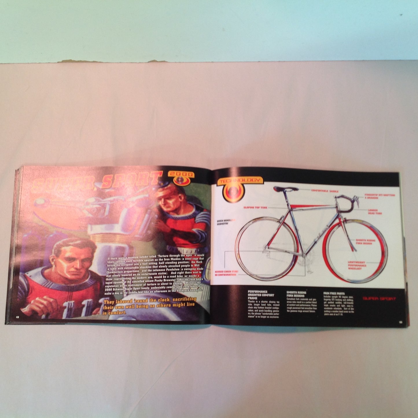 Vintage 1999 Schwinn 2000 Bicycles Technical Revelations New Millennium Brochure