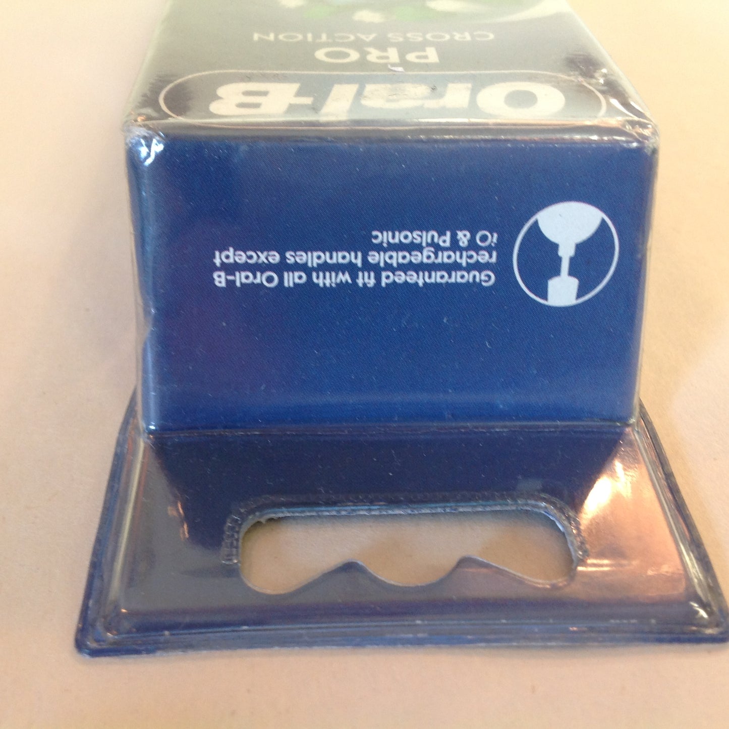 Oral-B PRO Cross Action Electric Toothbrush Heads 8 Pack NOS Unopened Unused
