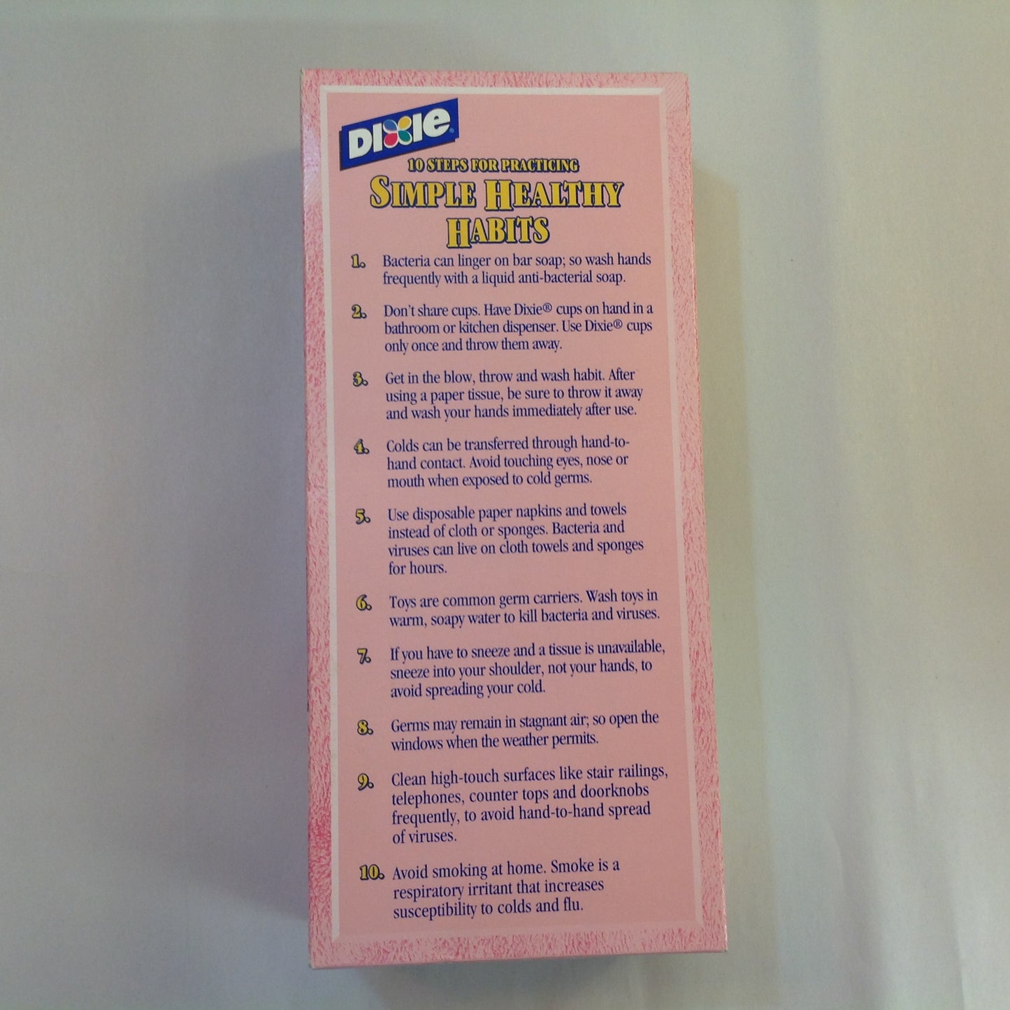 Vintage 1999 NOS Dixie 3 oz Bathroom Cups 200 Count Neoclassical