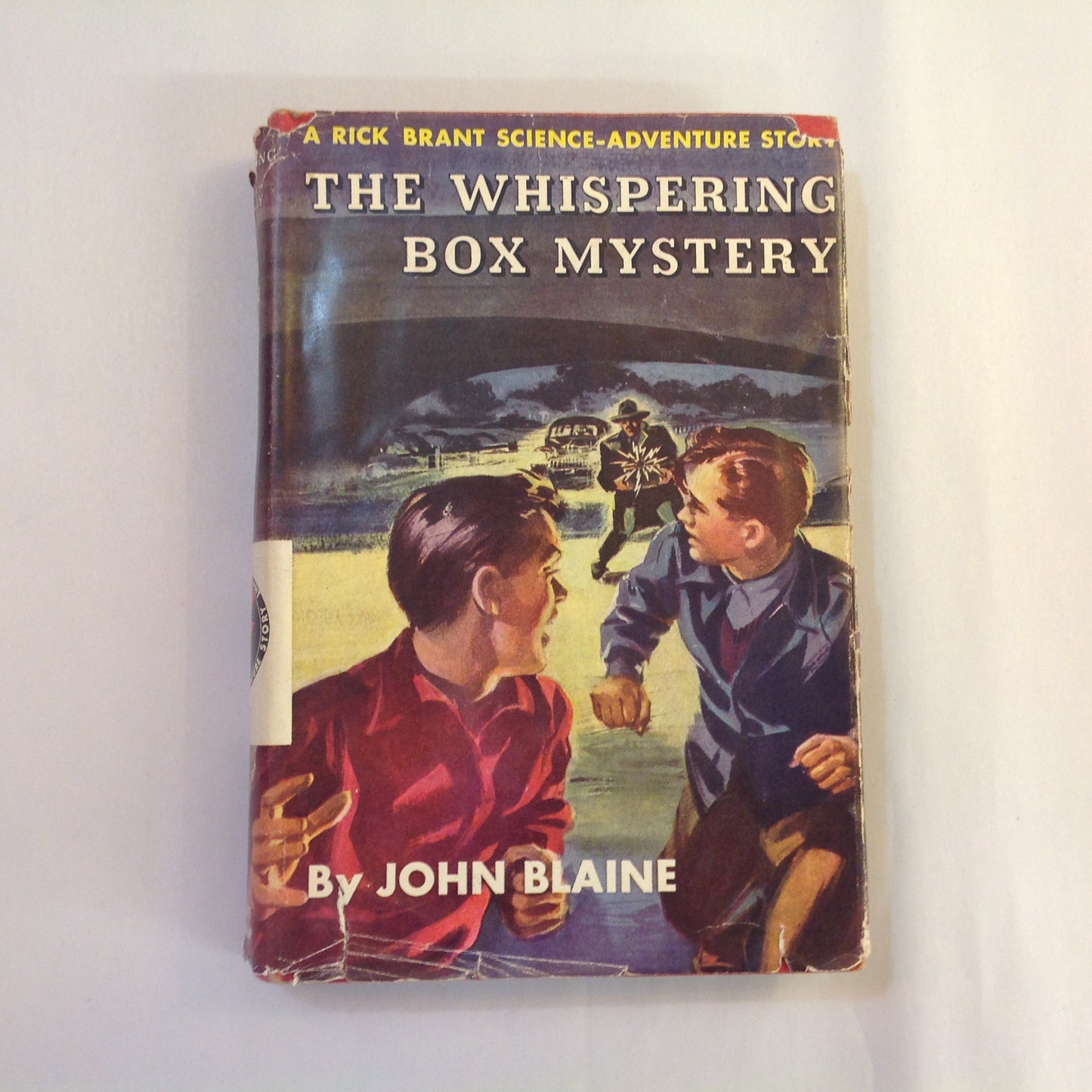 Vintage 1948 Hardcover The Whispering Box Mystery: A Rick Brant Science-Adventure Story John Blaine