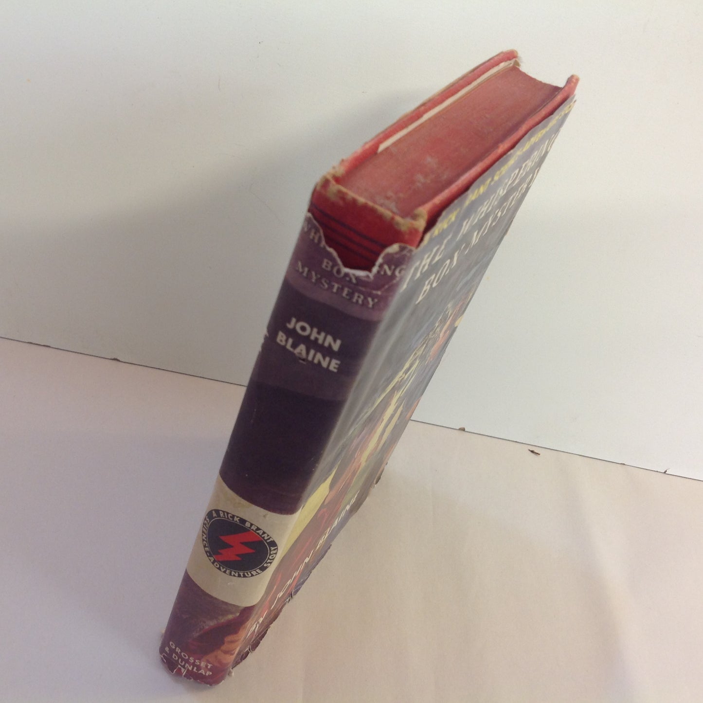 Vintage 1948 Hardcover The Whispering Box Mystery: A Rick Brant Science-Adventure Story John Blaine