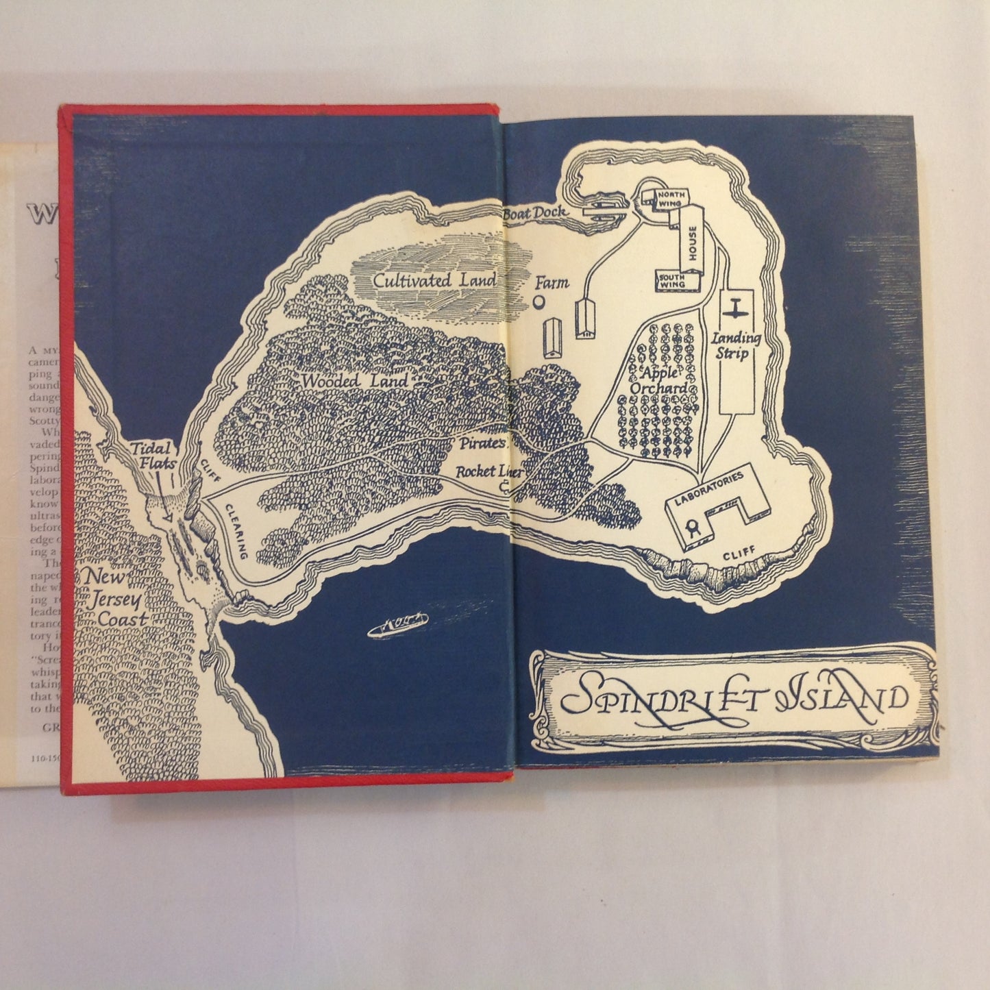 Vintage 1948 Hardcover The Whispering Box Mystery: A Rick Brant Science-Adventure Story John Blaine