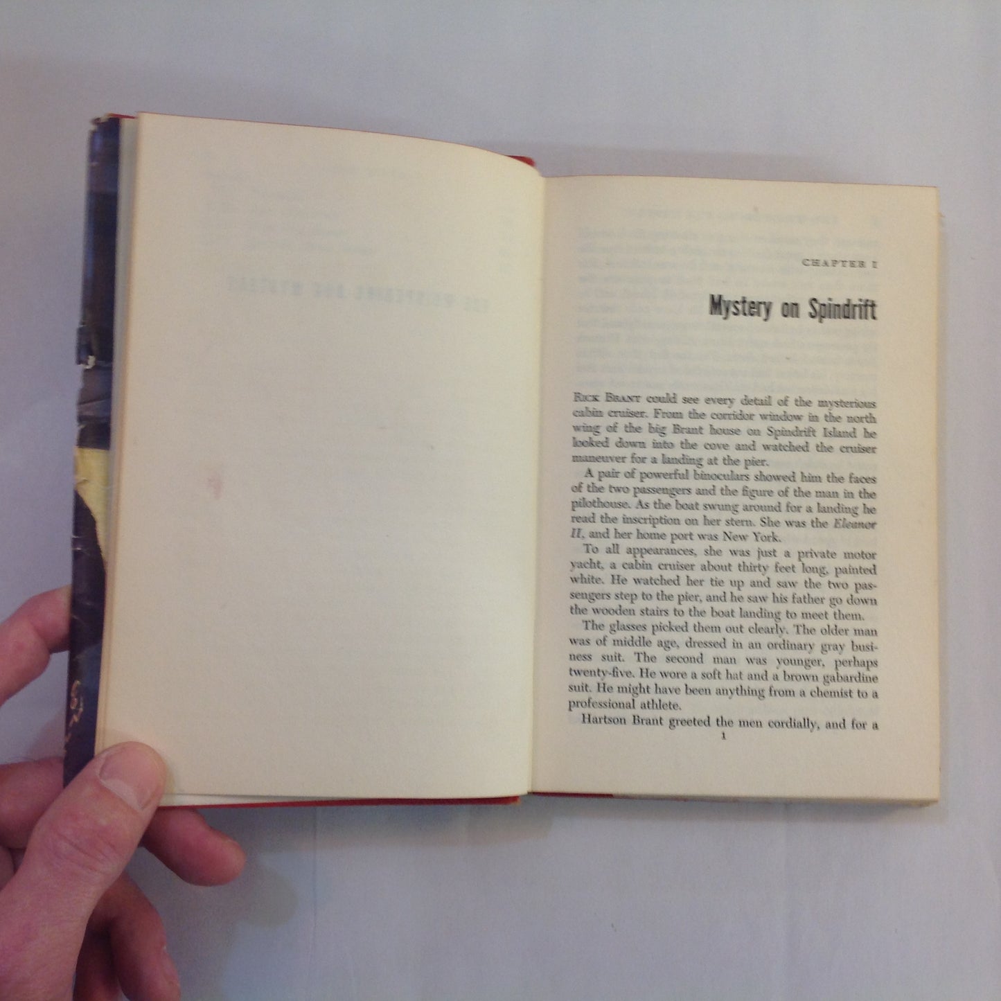 Vintage 1948 Hardcover The Whispering Box Mystery: A Rick Brant Science-Adventure Story John Blaine