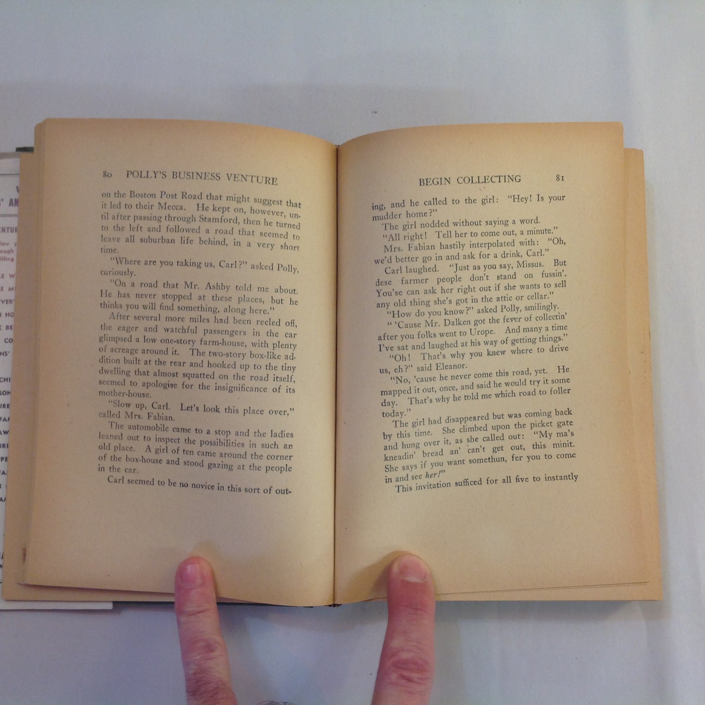 Vintage 1932 Hardcover Polly's Business Venture Lillian Elizabeth Roy
