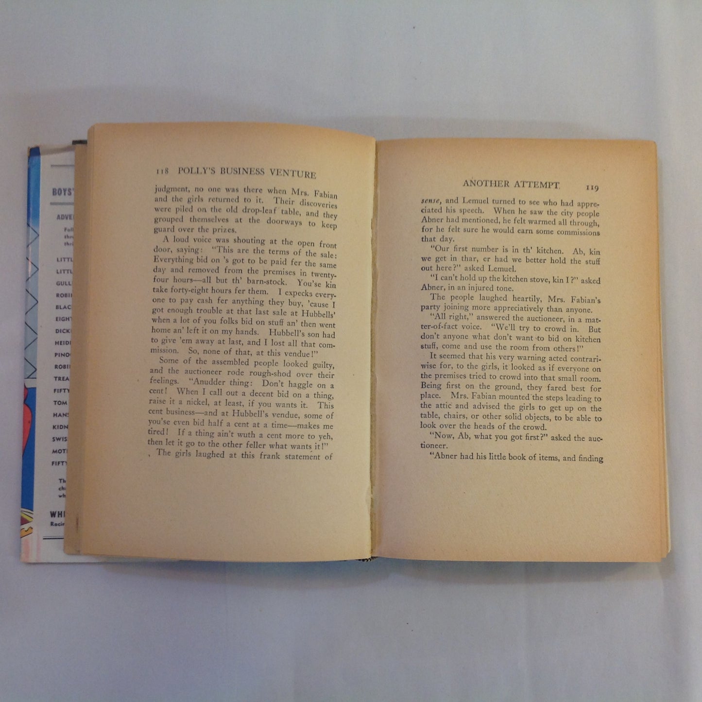 Vintage 1932 Hardcover Polly's Business Venture Lillian Elizabeth Roy