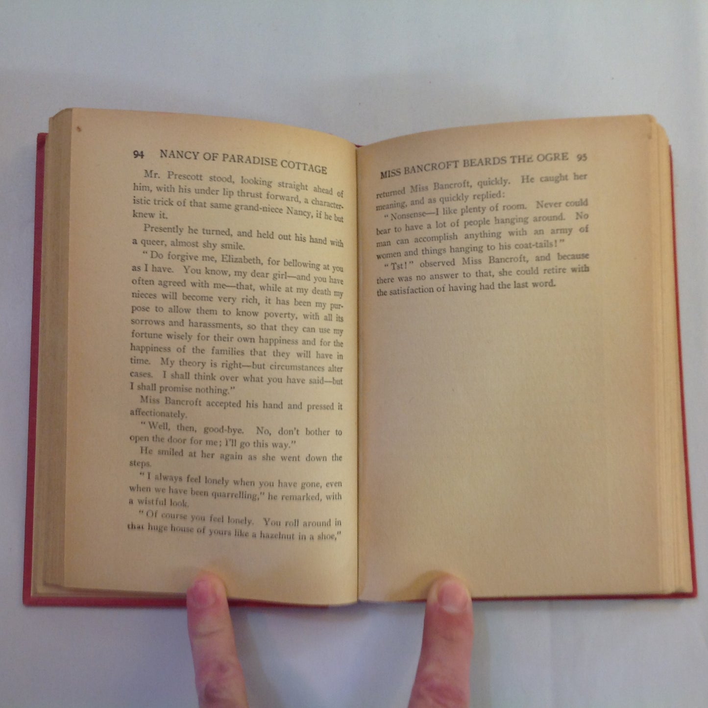 Antique 1921 Hardcover Nancy of Paradise Cottage Shirley Watkins Goldsmith First