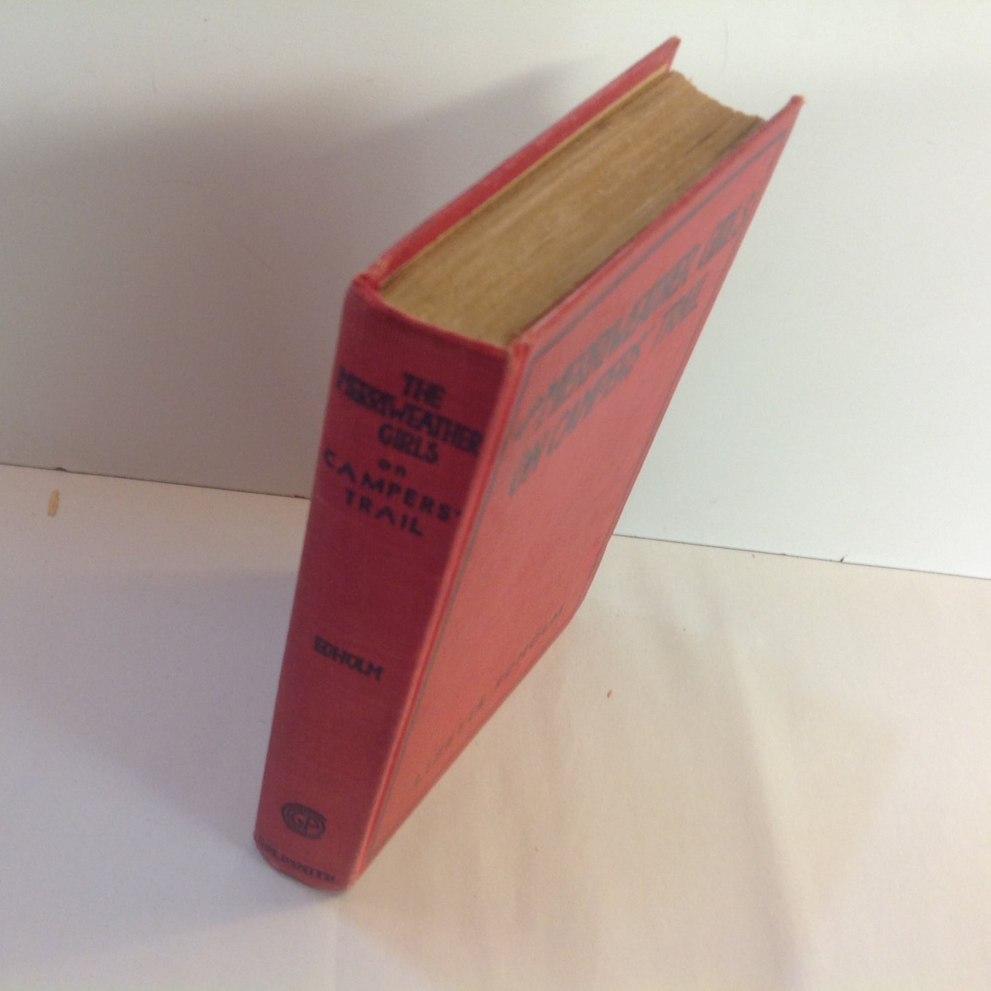 Vintage 1932 Hardcover The Merriweather Girls on Campers' Trail Lizette Edholm Goldsmith First