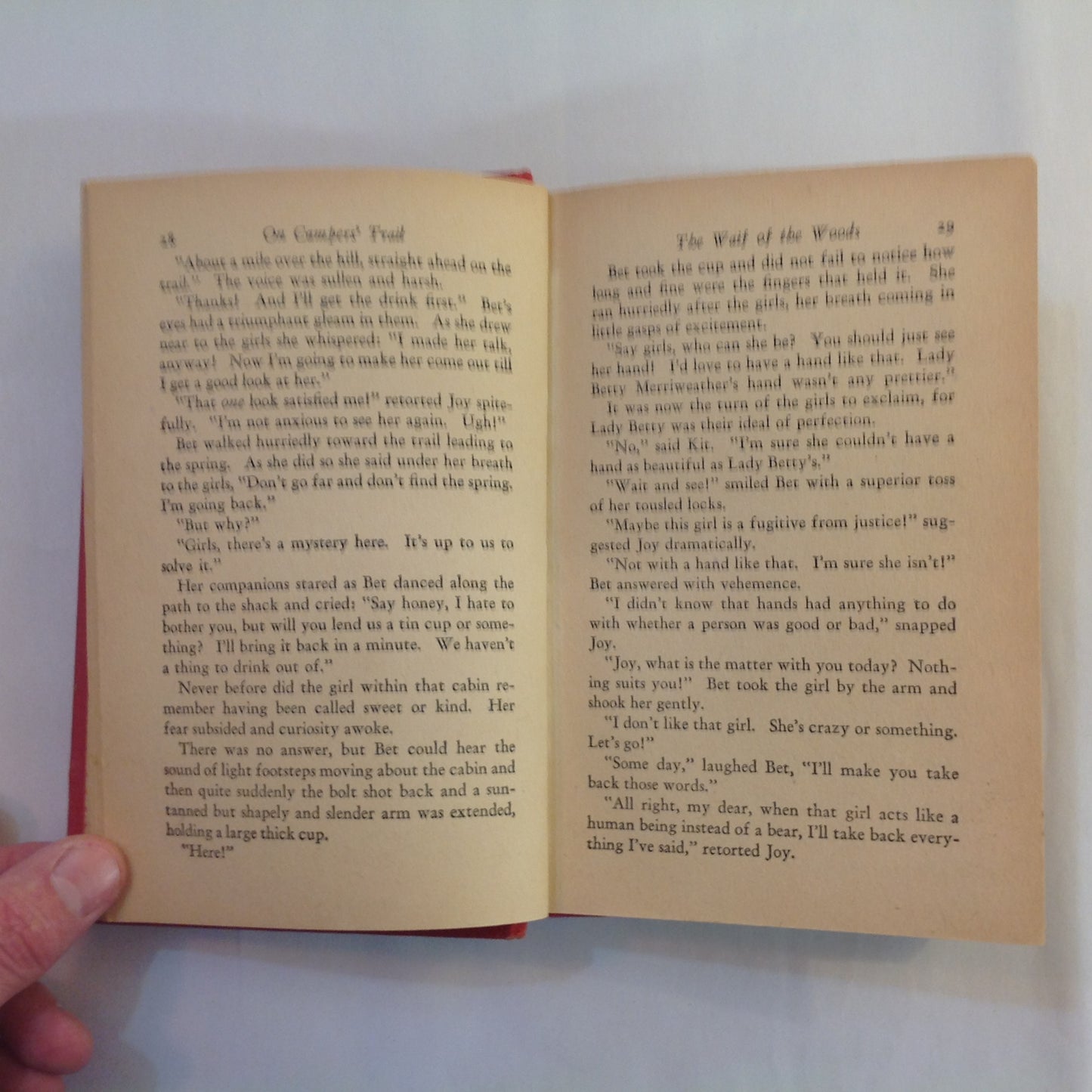 Vintage 1932 Hardcover The Merriweather Girls on Campers' Trail Lizette Edholm Goldsmith First