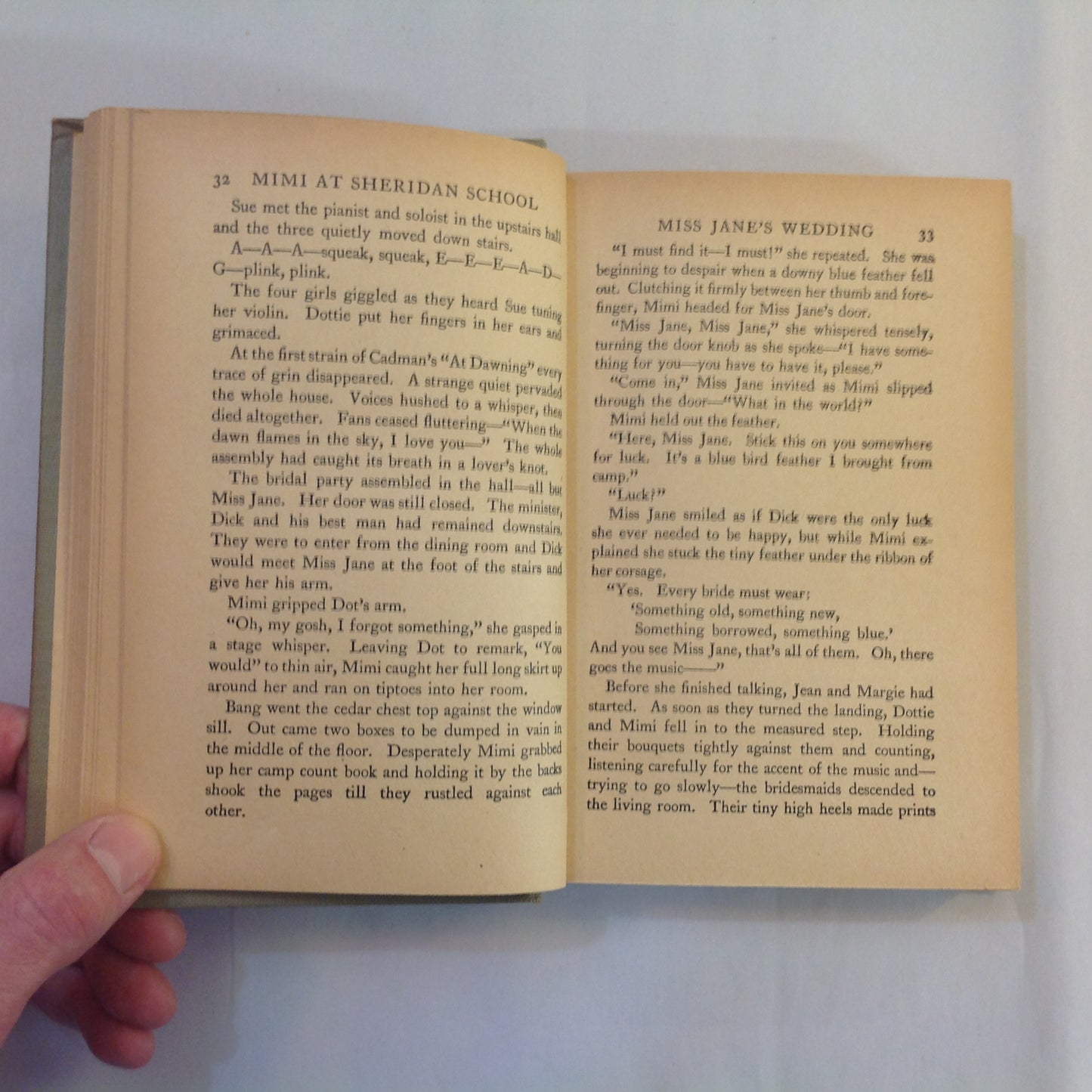 Vintage 1935 Hardcover Mimi at Sheridan School Anne Pence Davis Goldsmith First