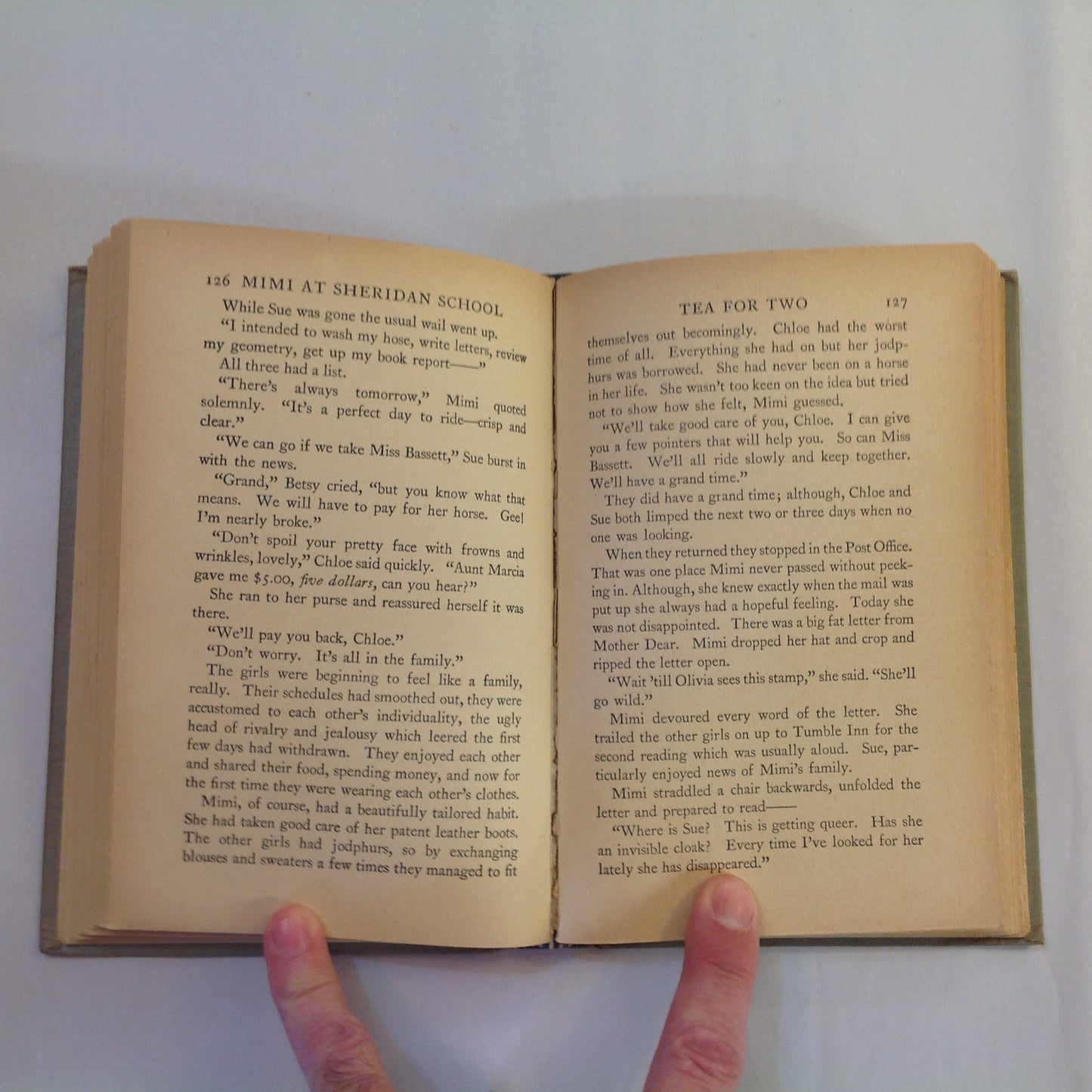 Vintage 1935 Hardcover Mimi at Sheridan School Anne Pence Davis Goldsmith First