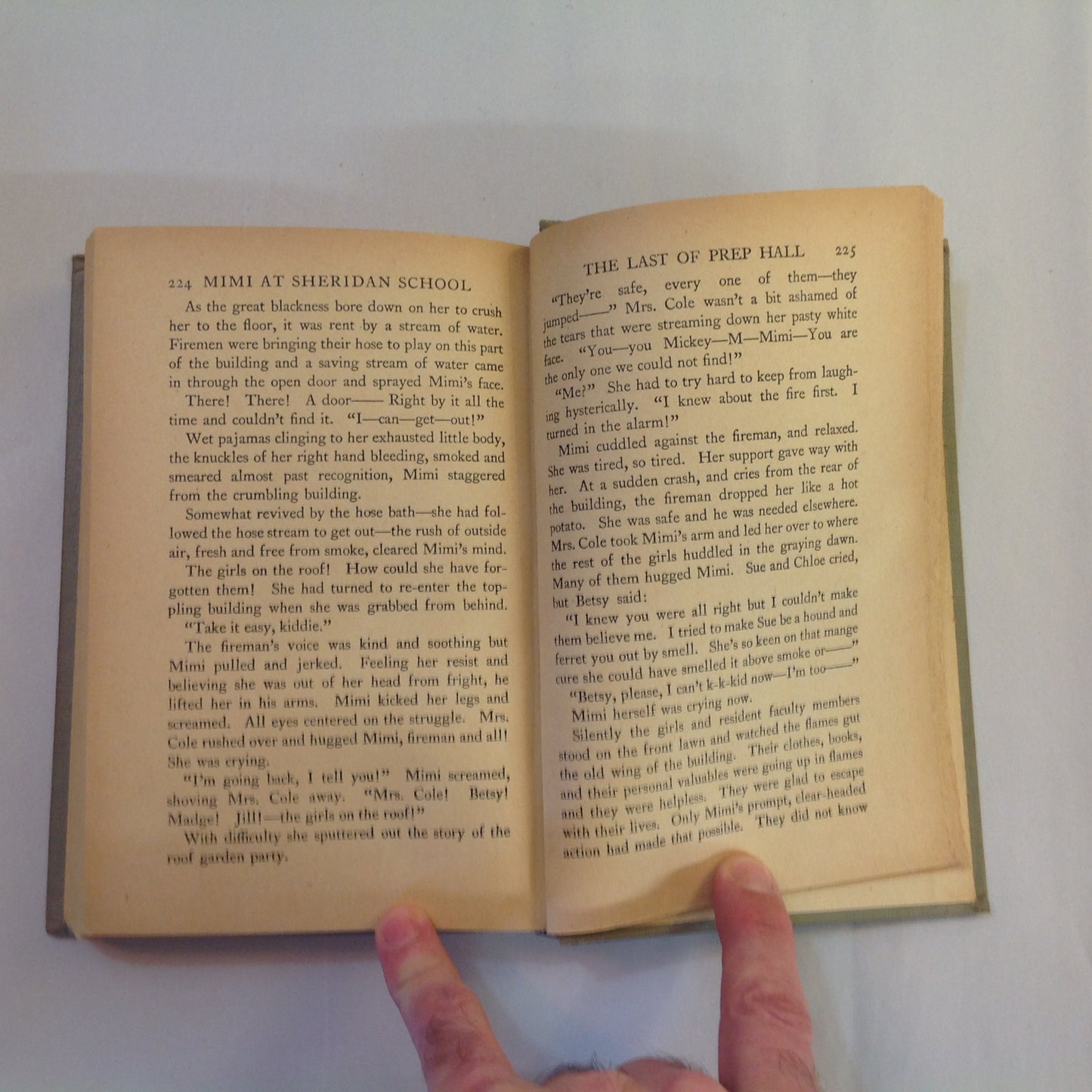 Vintage 1935 Hardcover Mimi at Sheridan School Anne Pence Davis Goldsmith First