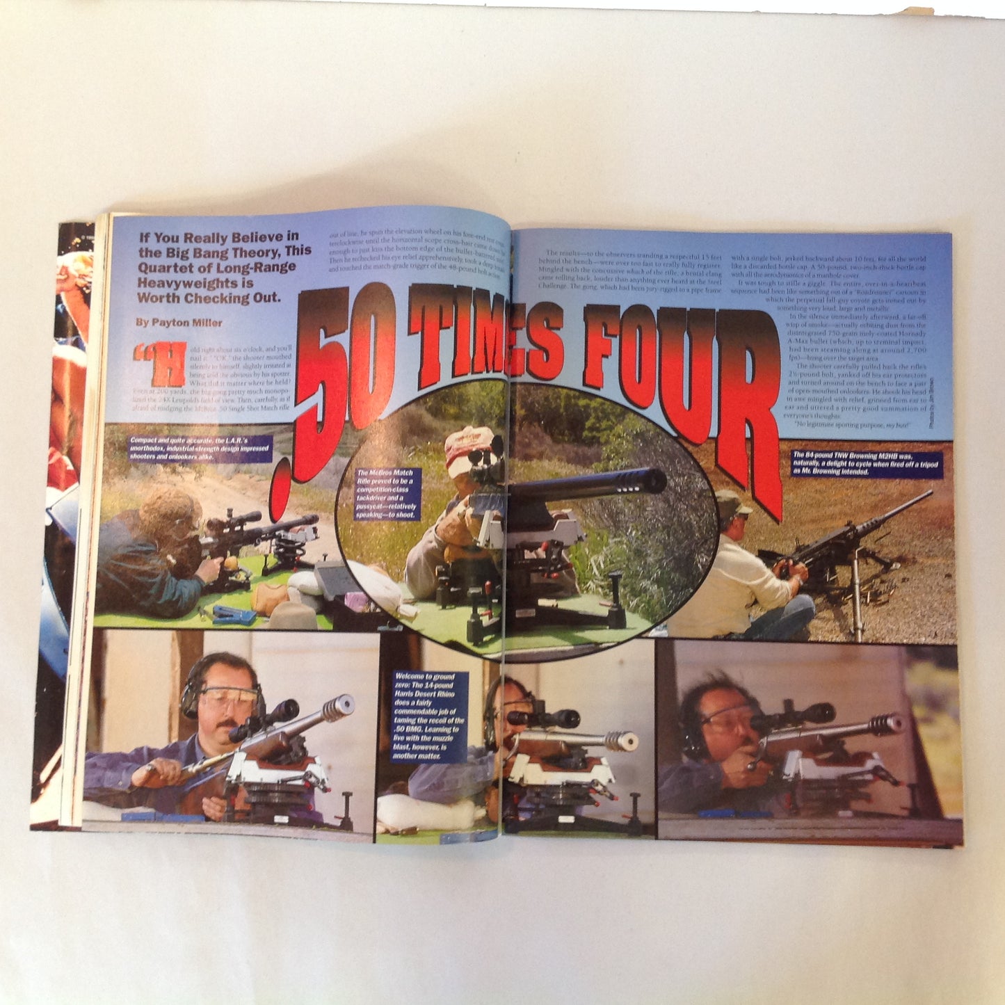 Vintage Sep 1998 Guns & Ammo Magazine 40th Anniversary Giant Collector's Edition