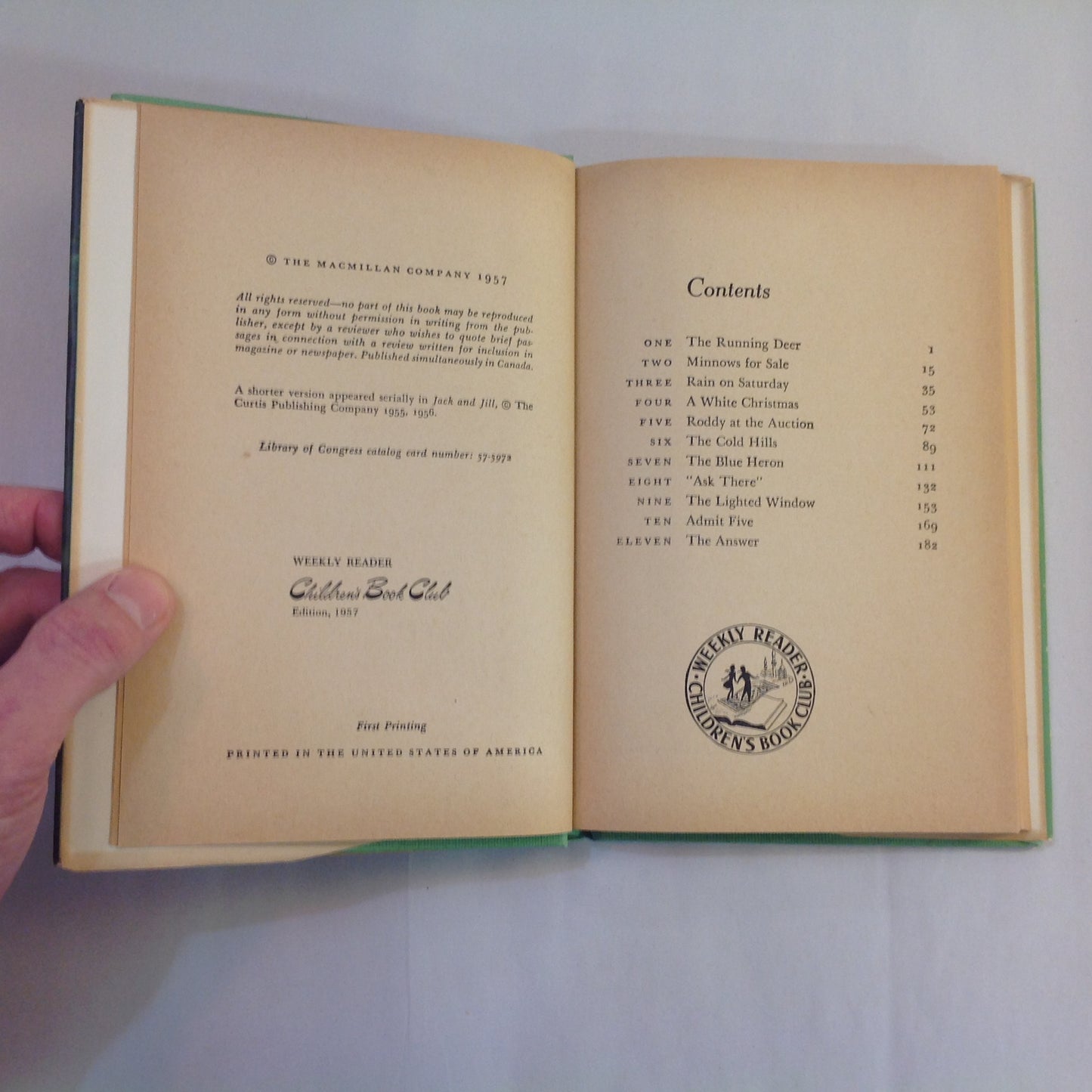 Vintage 1957 Hardcover Wild Geese Flying Cornelia Meigs Charles Greer Weekly Reader Children's Book Club edition
