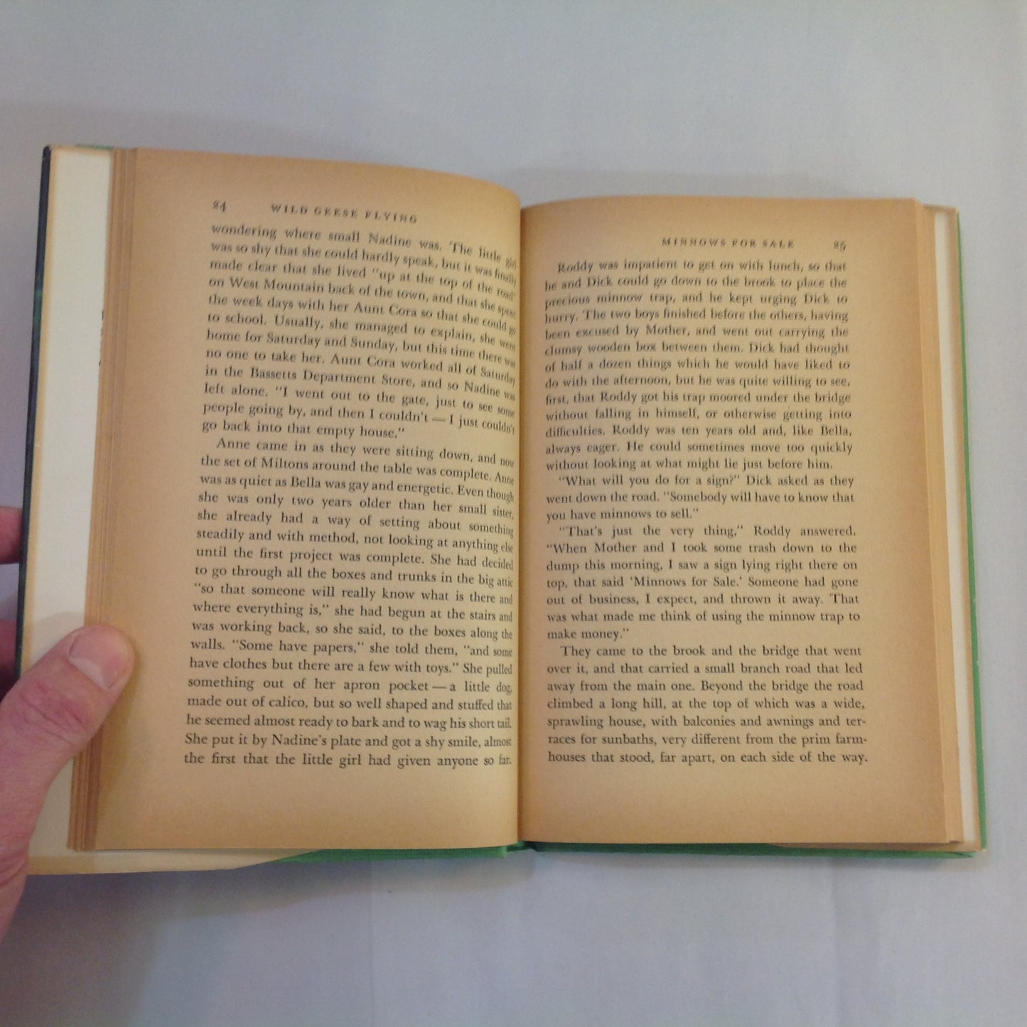 Vintage 1957 Hardcover Wild Geese Flying Cornelia Meigs Charles Greer Weekly Reader Children's Book Club edition
