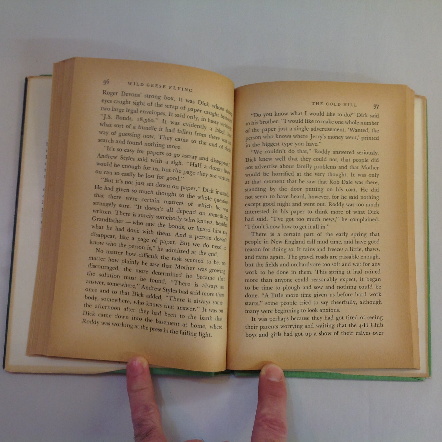 Vintage 1957 Hardcover Wild Geese Flying Cornelia Meigs Charles Greer Weekly Reader Children's Book Club edition