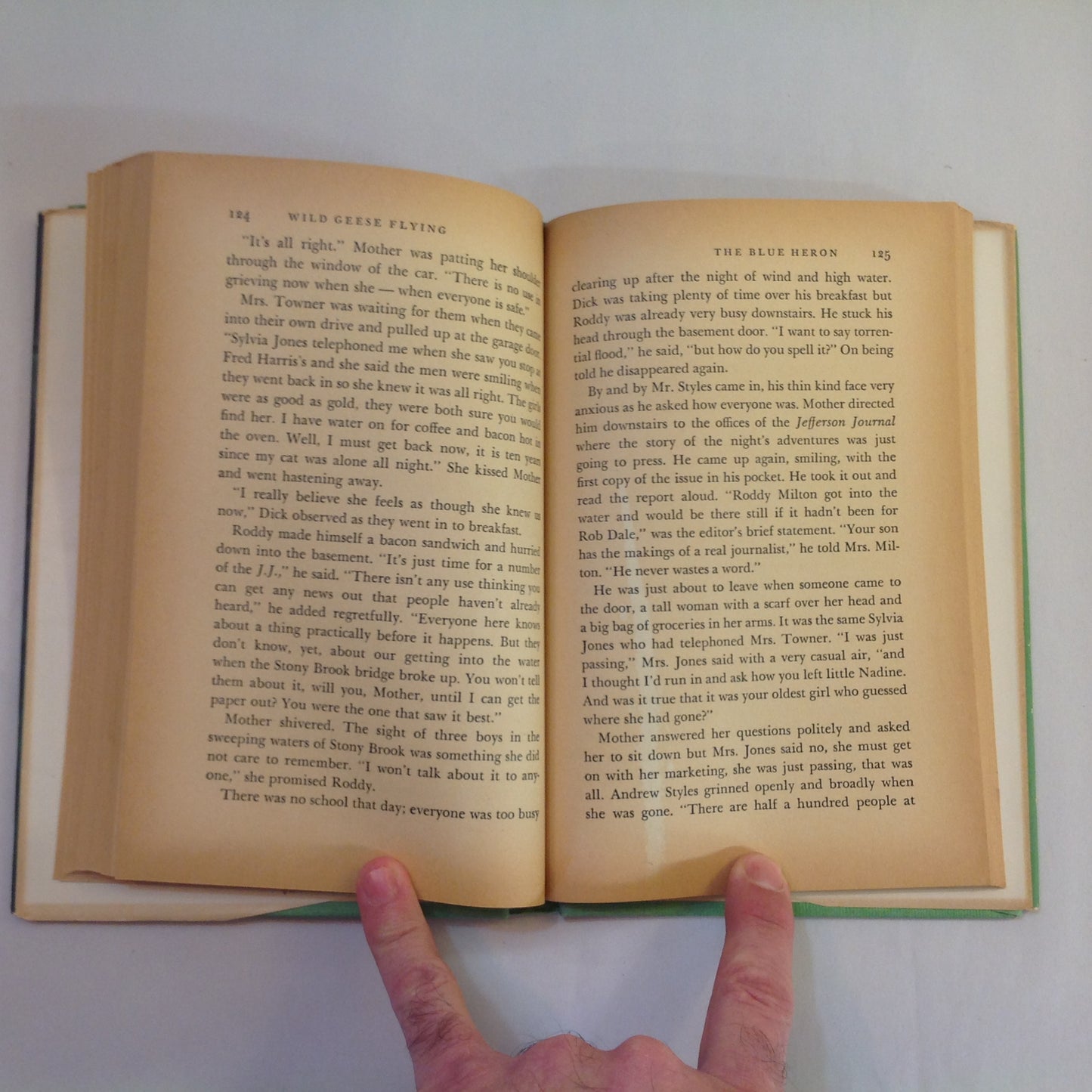 Vintage 1957 Hardcover Wild Geese Flying Cornelia Meigs Charles Greer Weekly Reader Children's Book Club edition