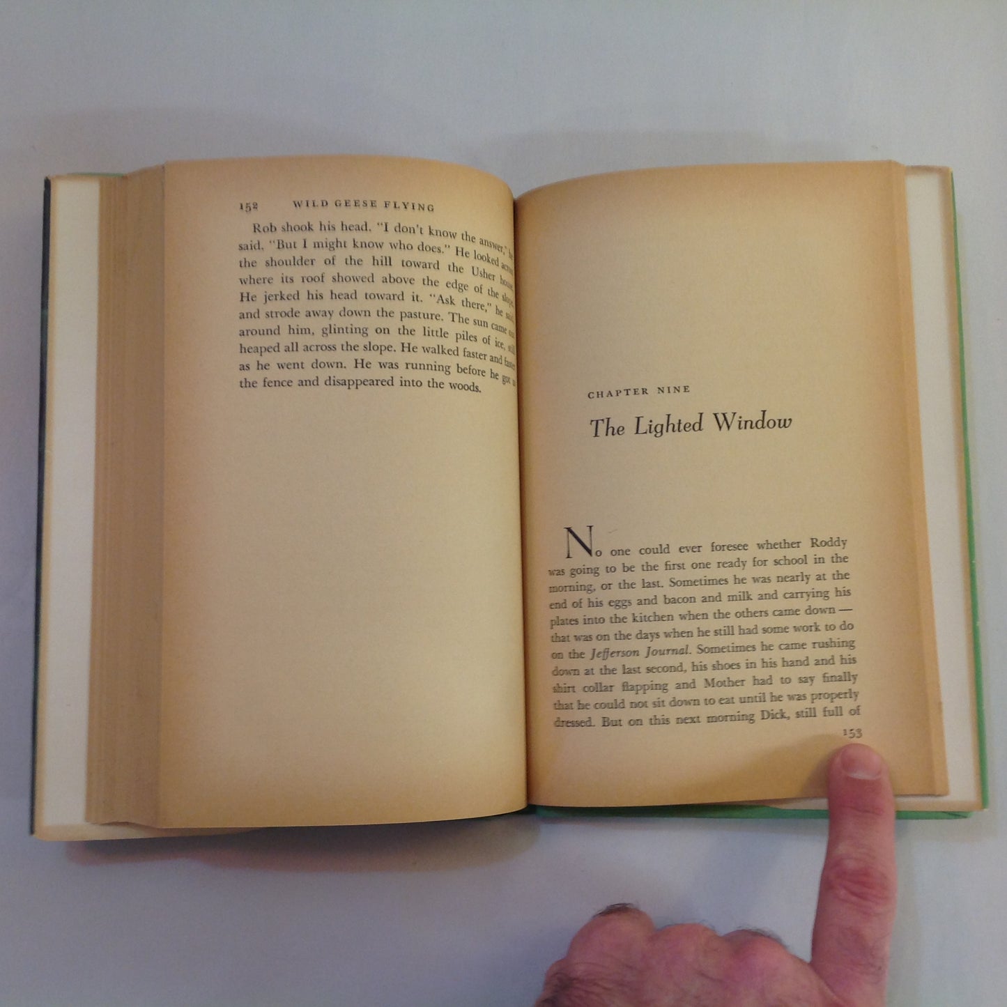 Vintage 1957 Hardcover Wild Geese Flying Cornelia Meigs Charles Greer Weekly Reader Children's Book Club edition