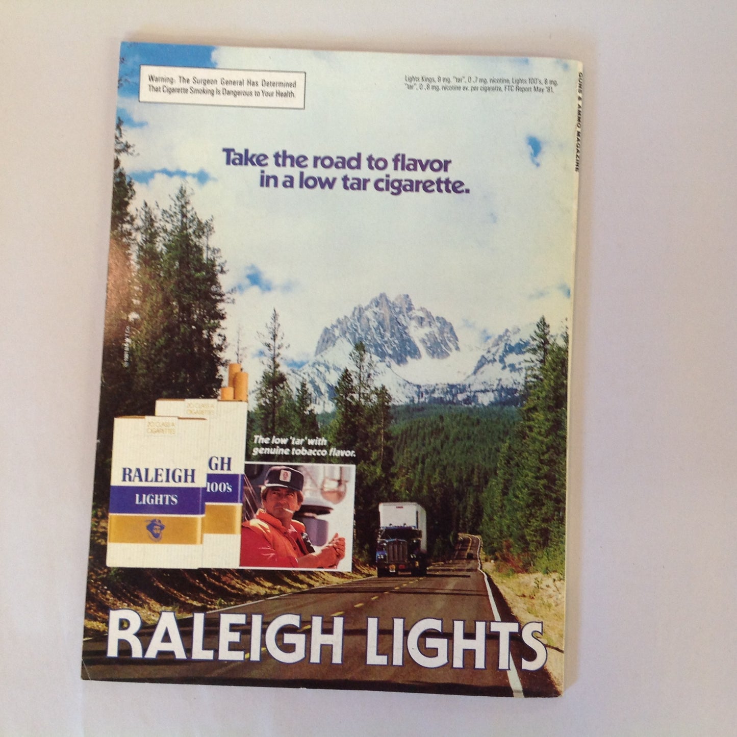 Vintage Jan 1982 Guns & Ammo Magazine .25 ACP Uzi