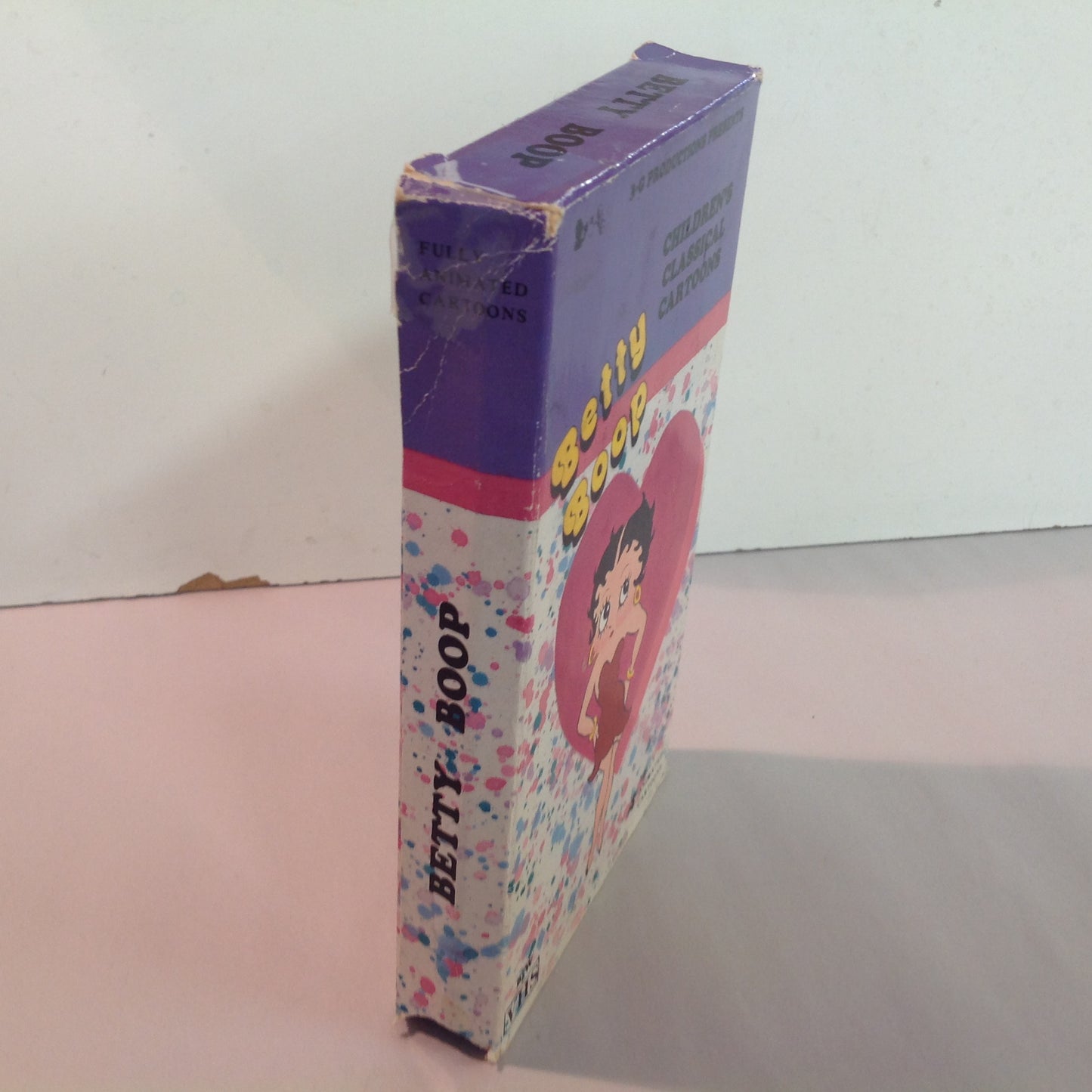 Vintage 1987 3-G Home Video VHS Cassette Children's Classical Cartoons: Betty Boop 4 Fully Animated Cartoons