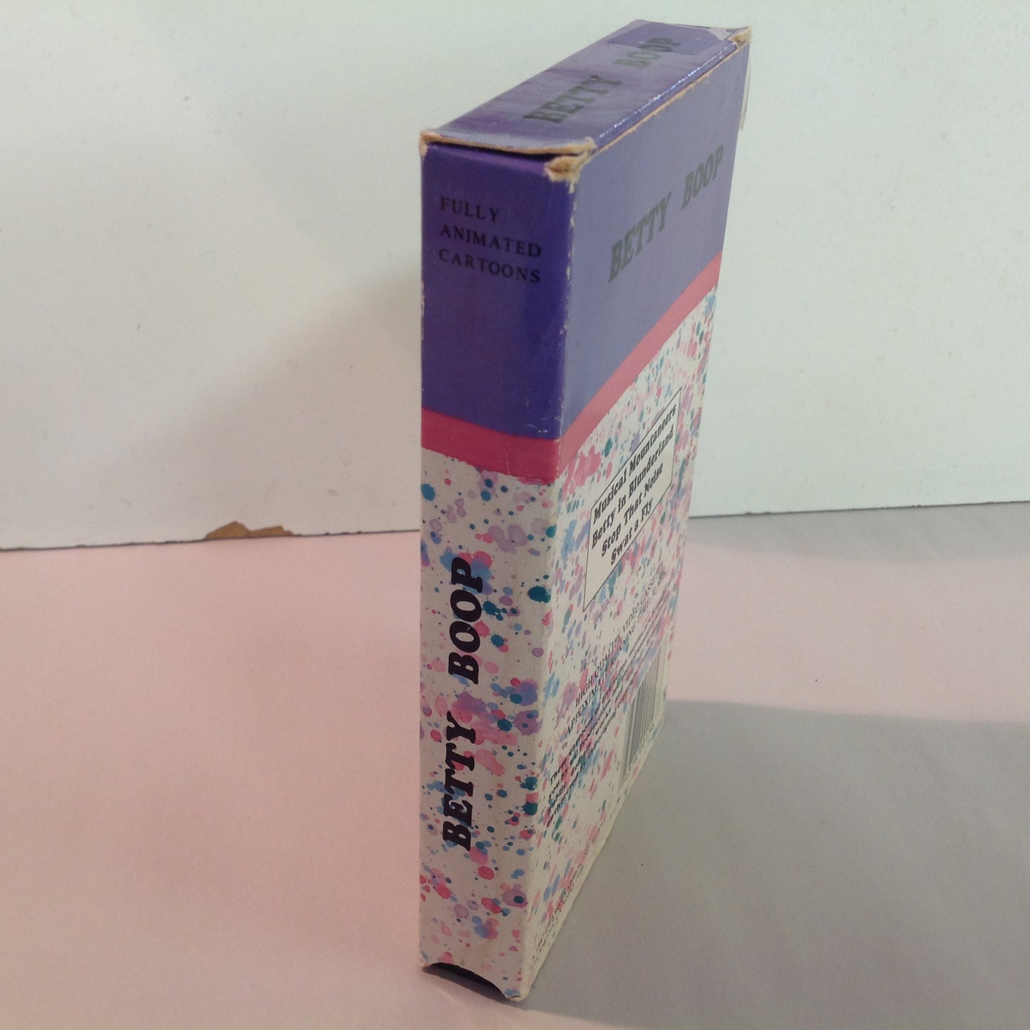 Vintage 1987 3-G Home Video VHS Cassette Children's Classical Cartoons: Betty Boop 4 Fully Animated Cartoons
