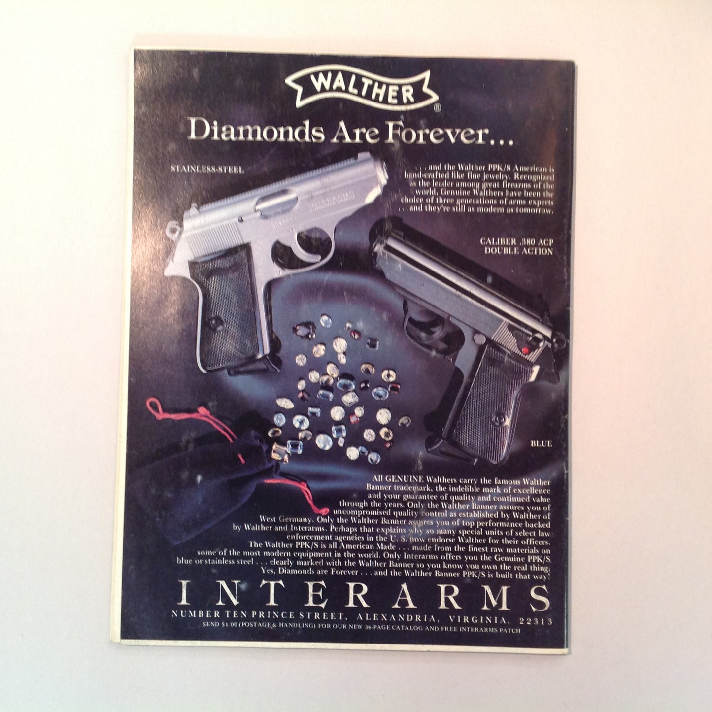 Vintage Aug 1985 Gun World Magazine BSA's CF2 .270 Rossi's .38 Revolvers Uzi 9mm Pistol Mexico Dove Shooters
