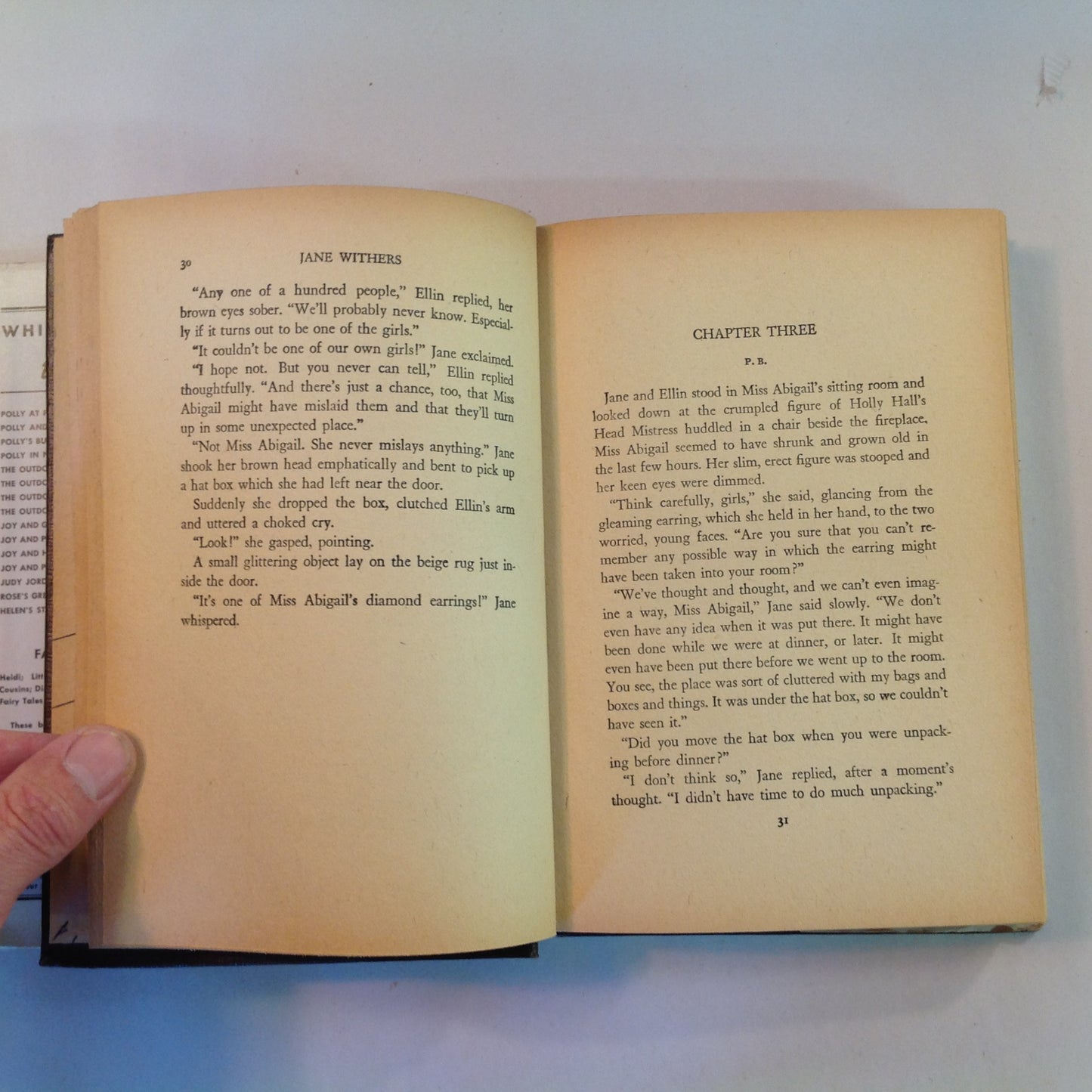 Vintage 1942 Hardcover Jane Withers and the Hidden Room Eleanor Packer Authorized Edition