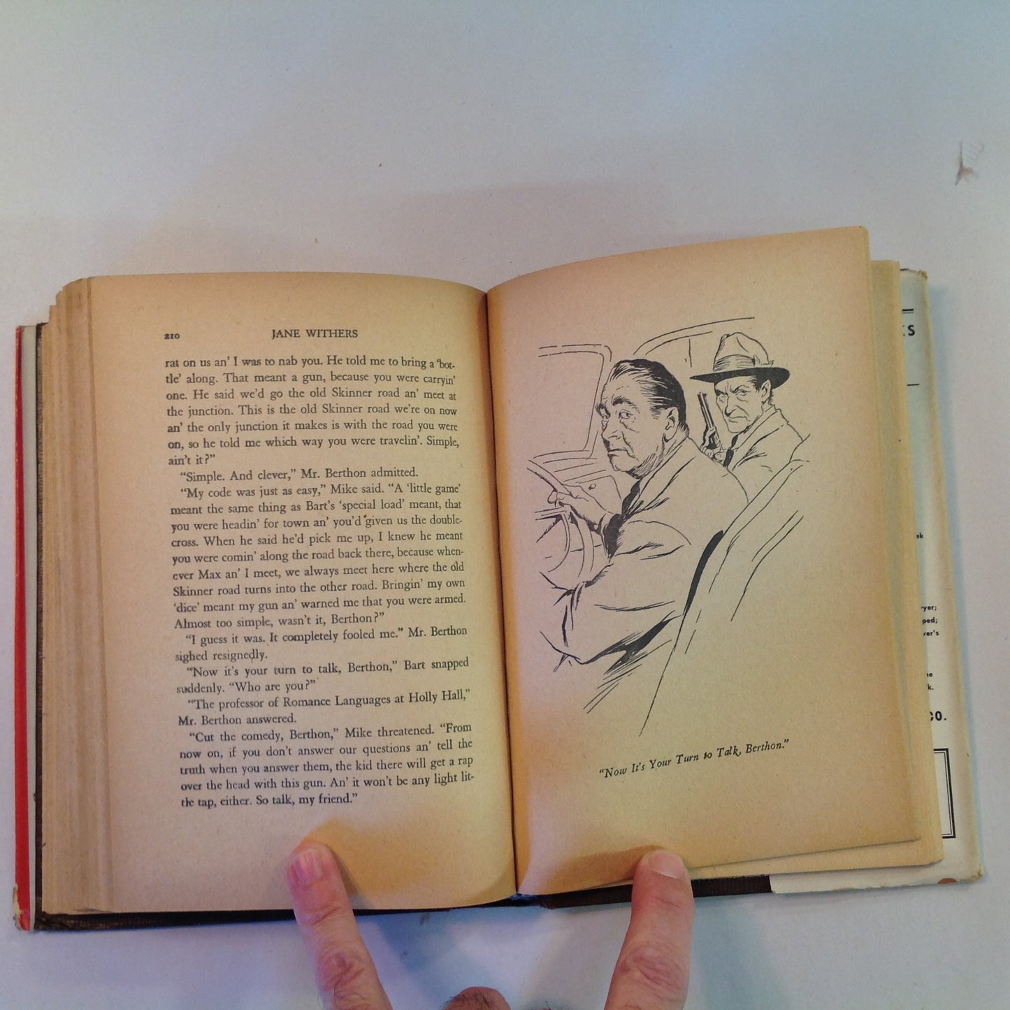 Vintage 1942 Hardcover Jane Withers and the Hidden Room Eleanor Packer Authorized Edition