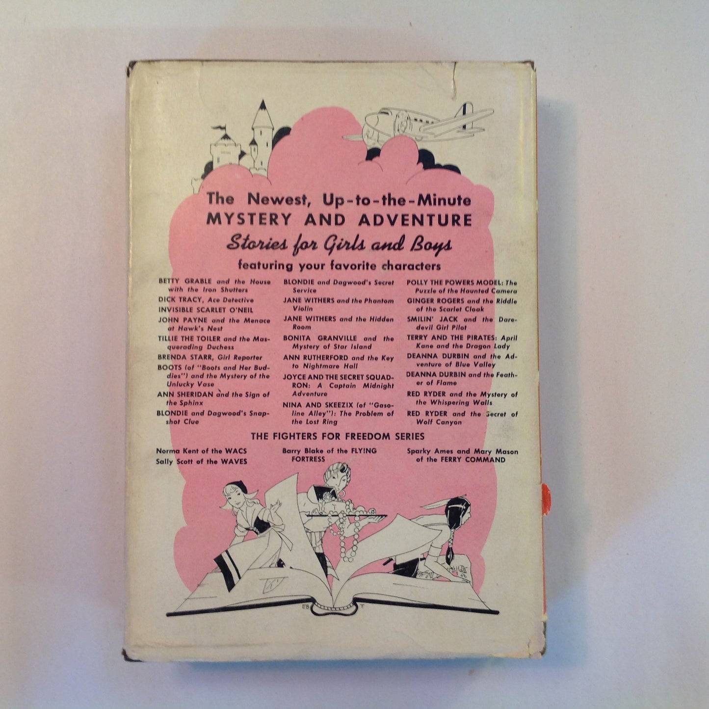 Vintage 1942 Hardcover Jane Withers and the Hidden Room Eleanor Packer Authorized Edition