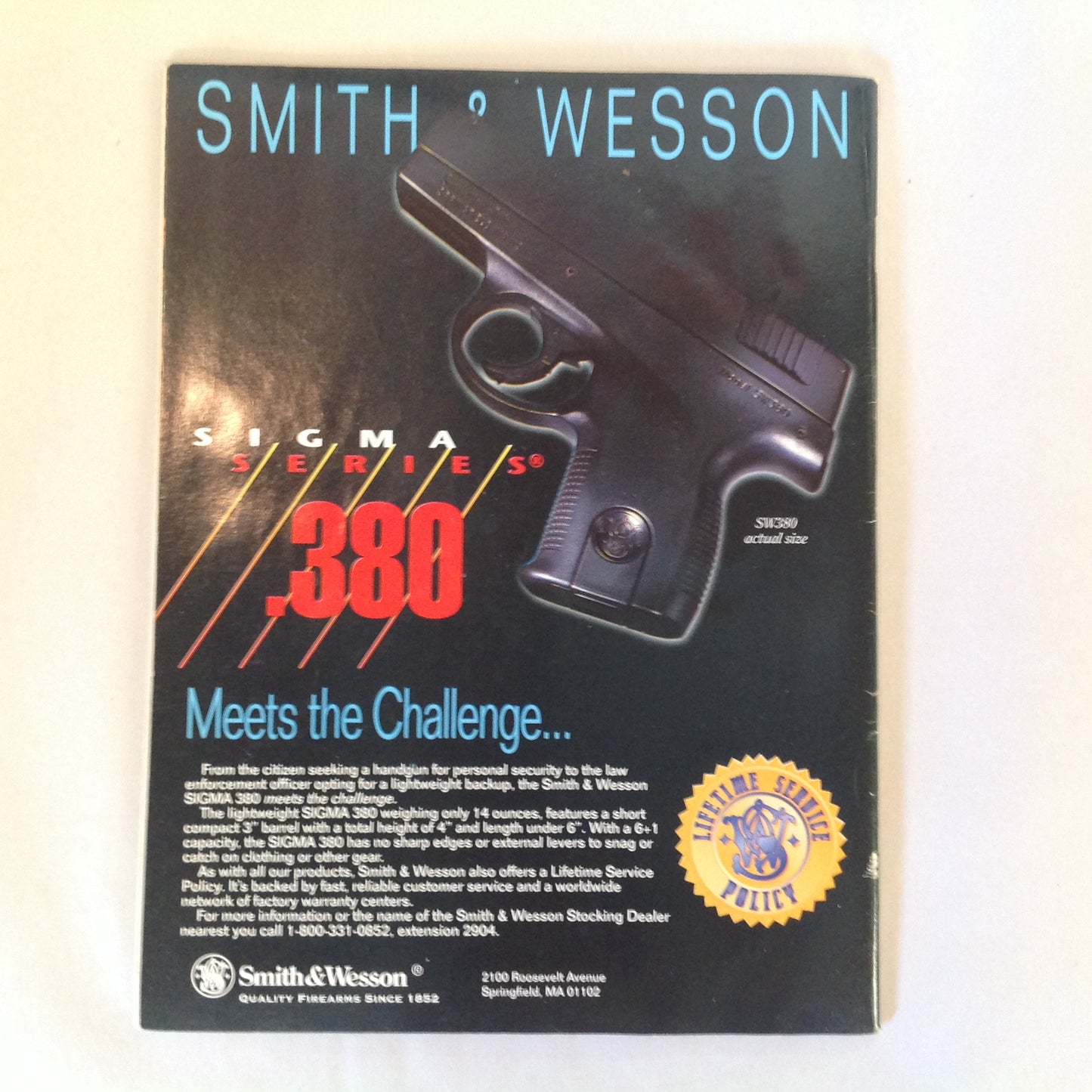 Vintage Mar 1996 Guns & Ammo Magazine Combat Compacts First Looks