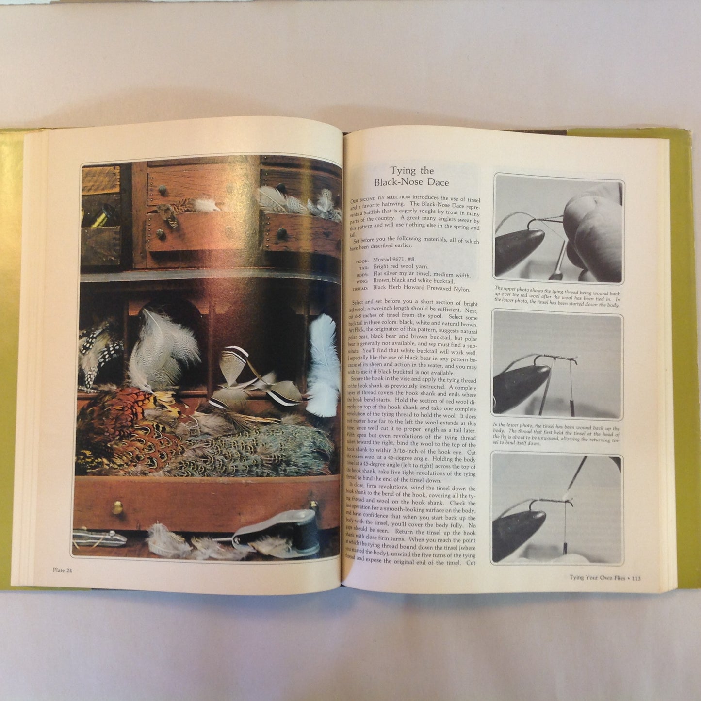Vintage 1978 Hardcover Fly Fisherman's Complete Guide to Fishing with Fly Rod