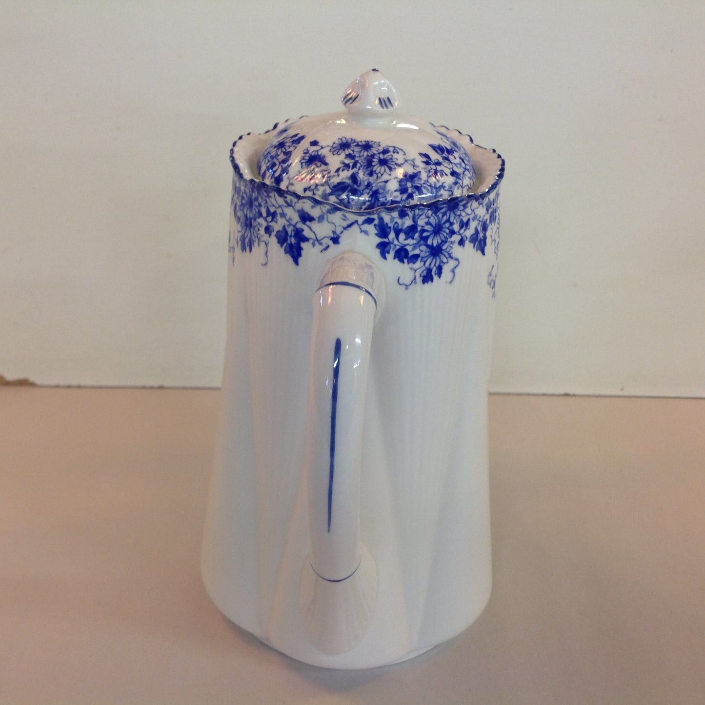 Antique Shelley Dainty Blue Coffee Pot