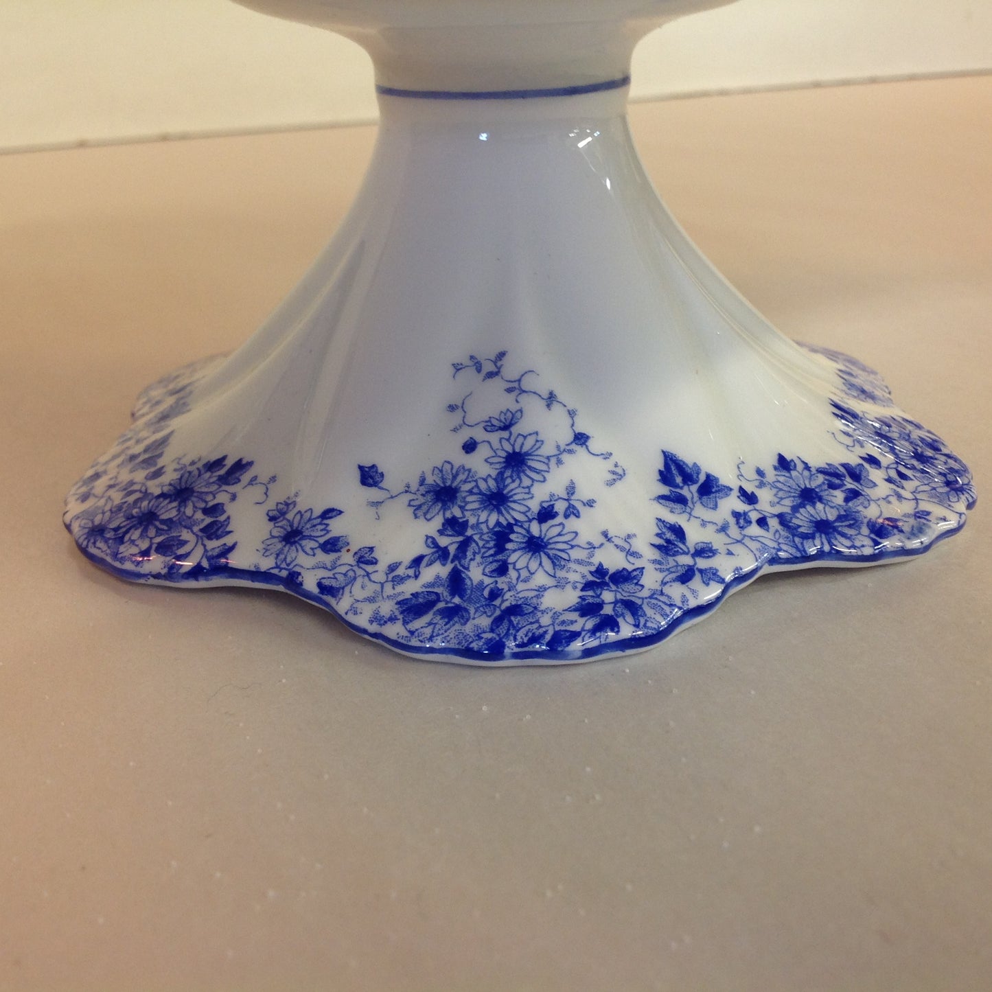 Antique Shelley Dainty Blue Cake Stand Plate