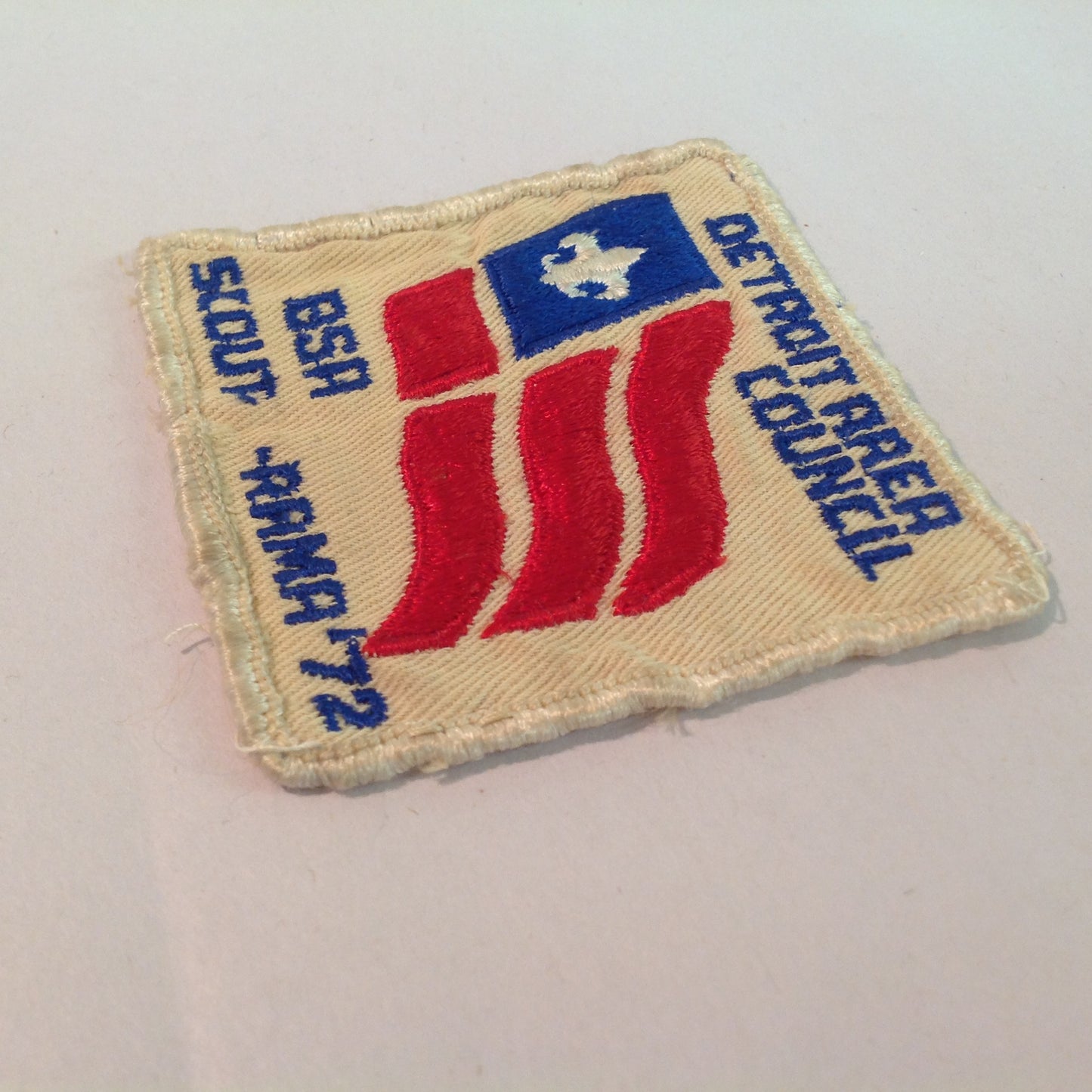 Vintage BSA Boys Scouts of America Patch Scout-O-Rama '72 Detroit Area Council