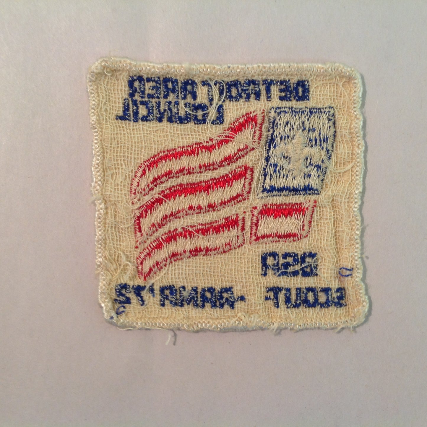 Vintage BSA Boys Scouts of America Patch Scout-O-Rama '72 Detroit Area Council