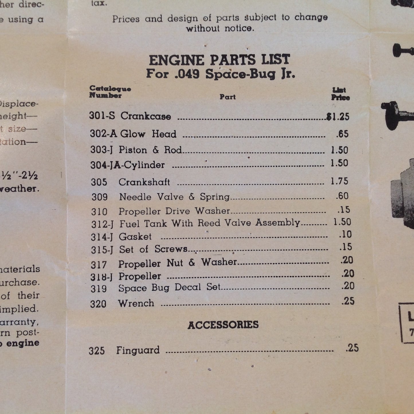 Vintage Care and Operation of Your Thimble-Drome RR-1 Engine Instructions Guide