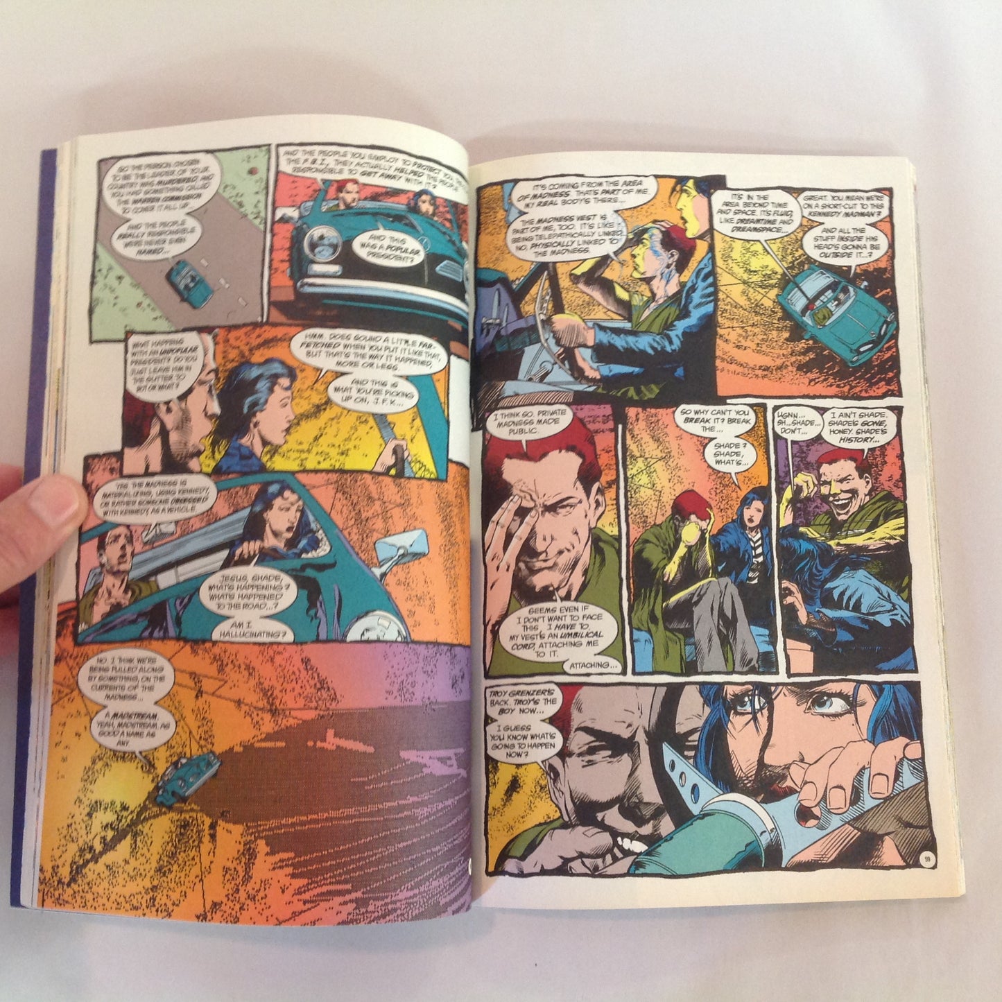 2009 DC Comics/Vertigo Trade Paperback Shade the Changing Man: The American Scream Milligan-Bachalo-Pennington