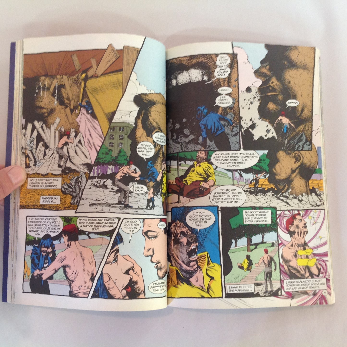 2009 DC Comics/Vertigo Trade Paperback Shade the Changing Man: The American Scream Milligan-Bachalo-Pennington