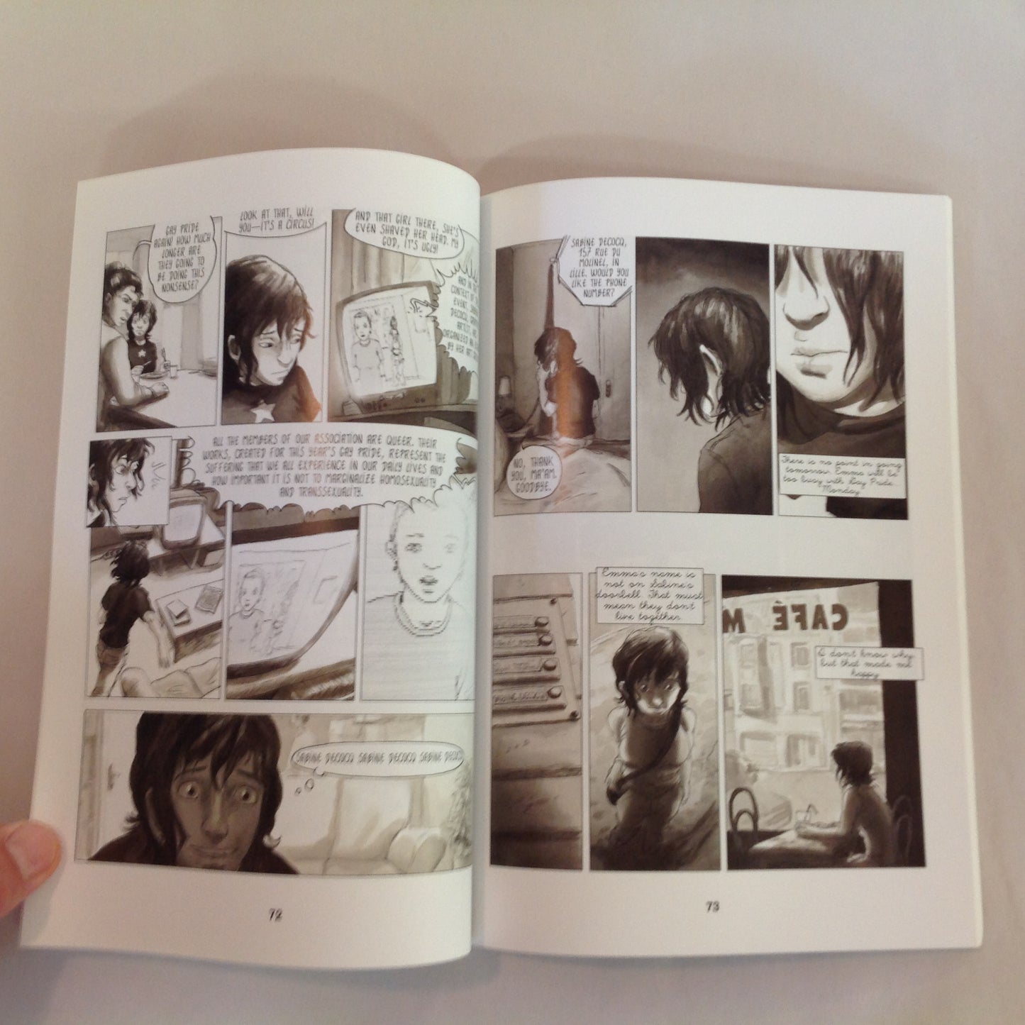 2014 Trade Paperback Blue is the Warmest Color Julie Maroh Graphic Novel