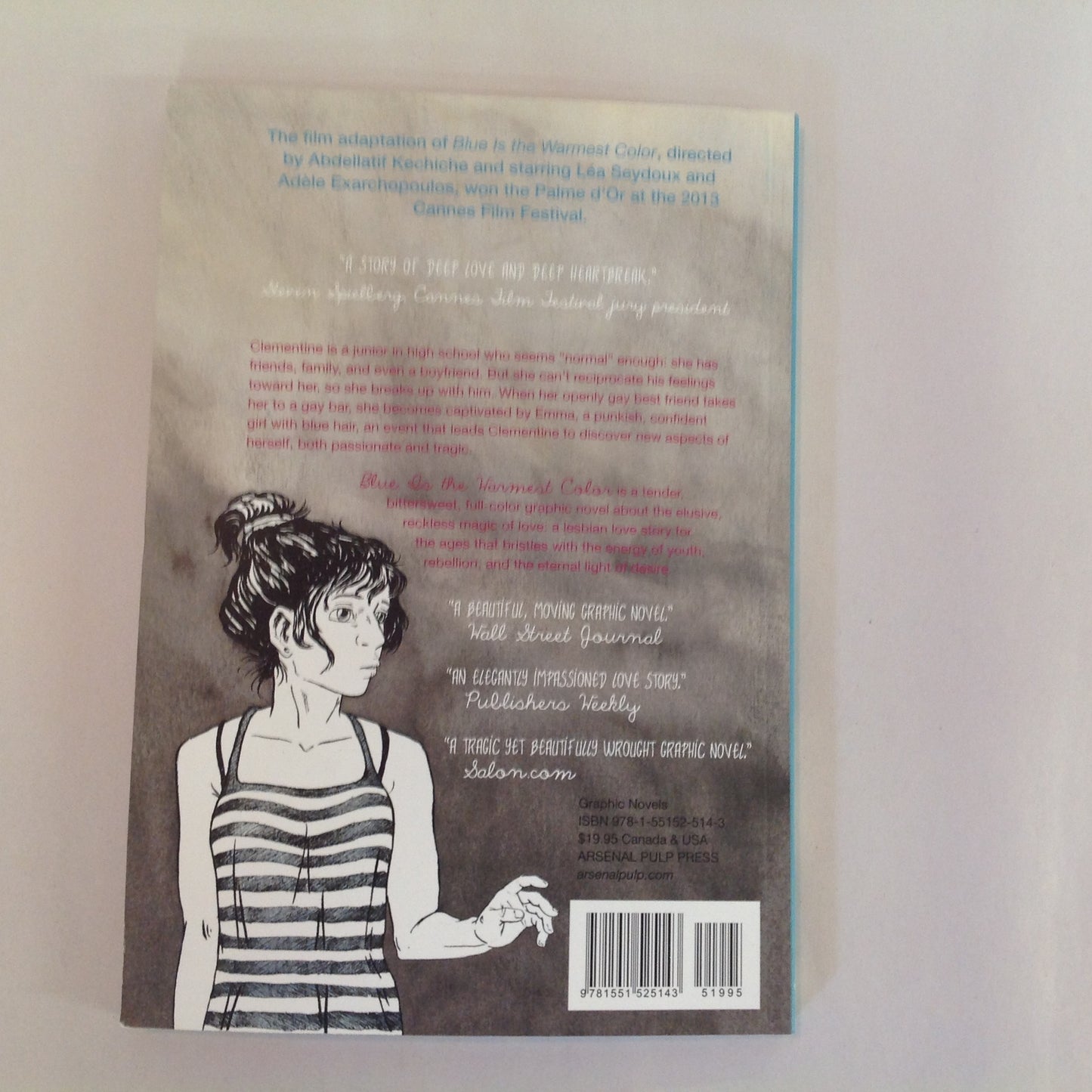 2014 Trade Paperback Blue is the Warmest Color Julie Maroh Graphic Novel