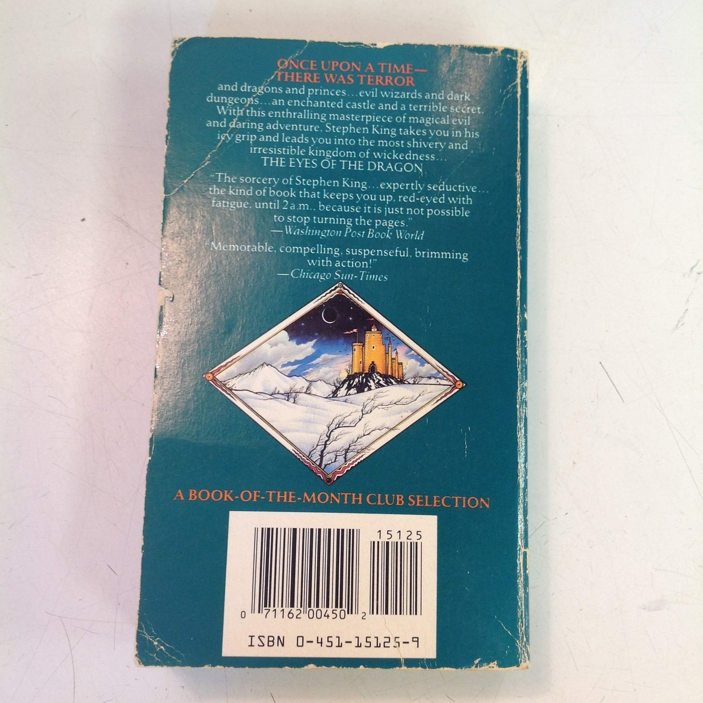 Vintage 1988 Mass Market Paperback The Eyes of the Dragon Stephen King