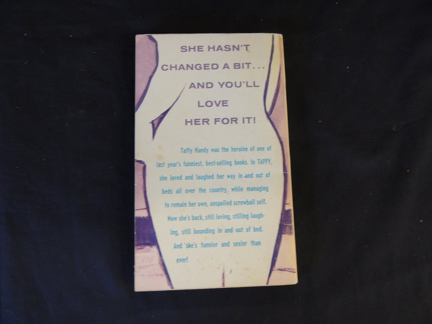 Vintage 1967 Mass Market Paperback More About Taffy Stephen North Bee-Line Books First Edition